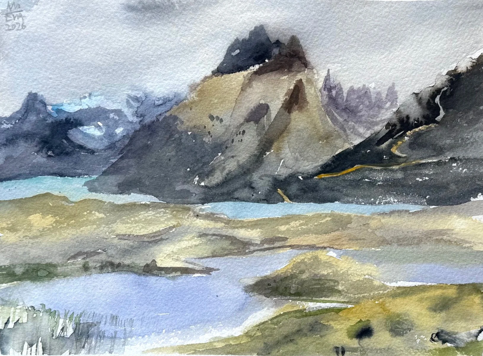 NORDENSKJOLD LAKE AND CUERNOS