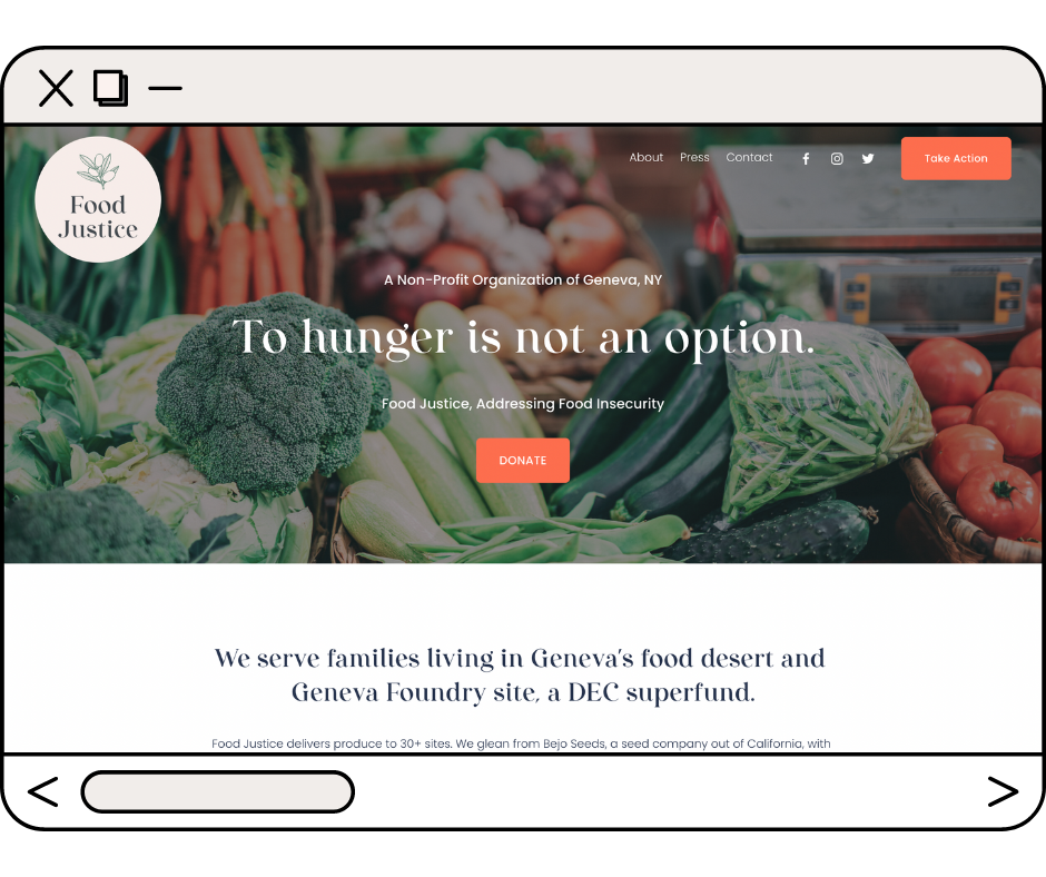 FOOD JUSTICE: A NON-PROFIT