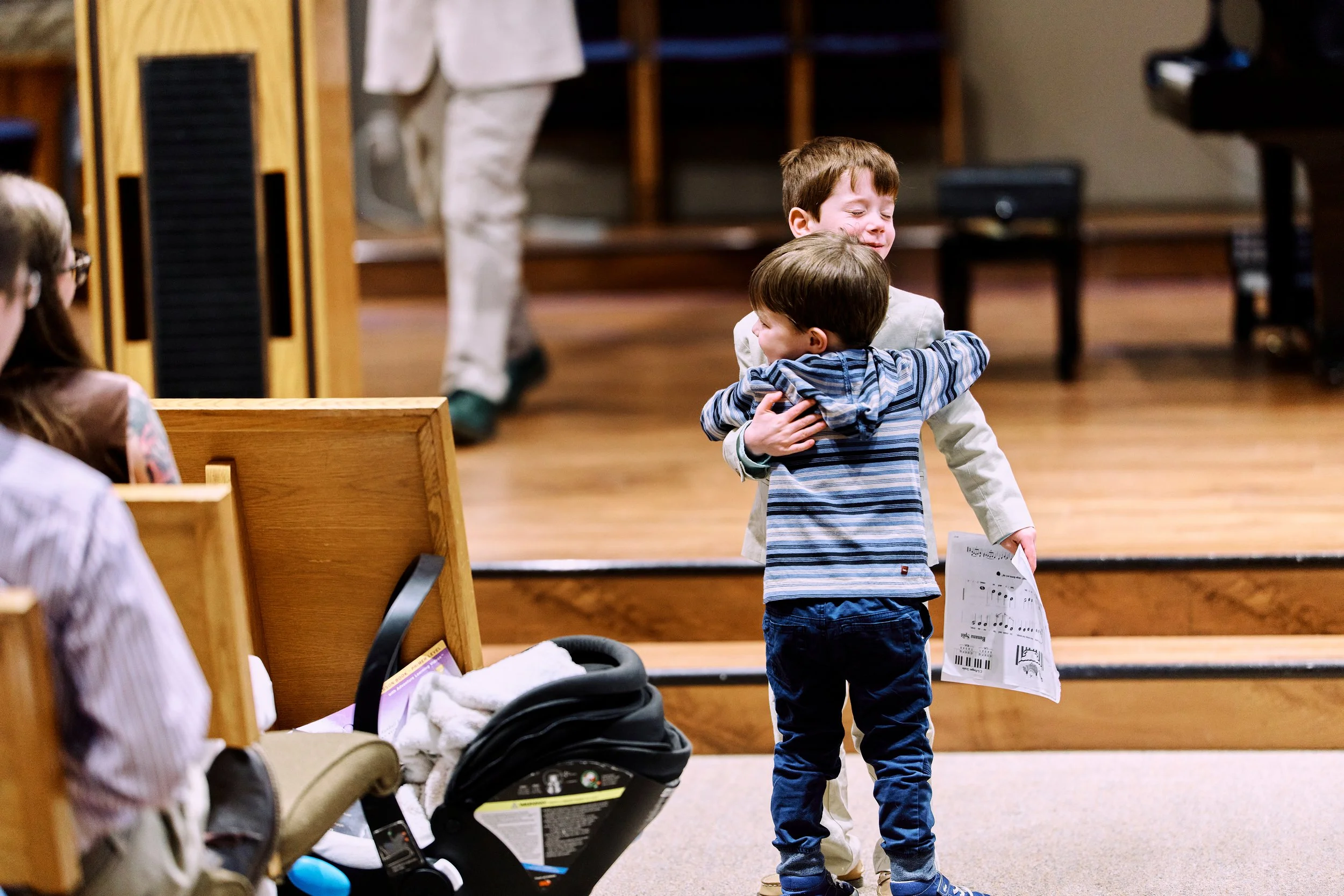 Sweet moment from 2026 Recital