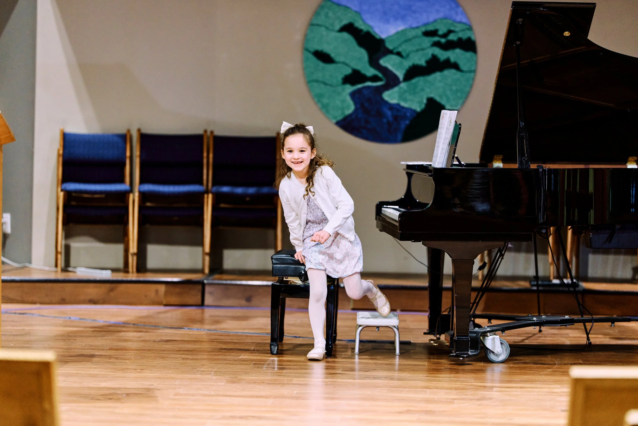 In-home piano lessons for a student in Edina, Minnesota at Naji Piano School