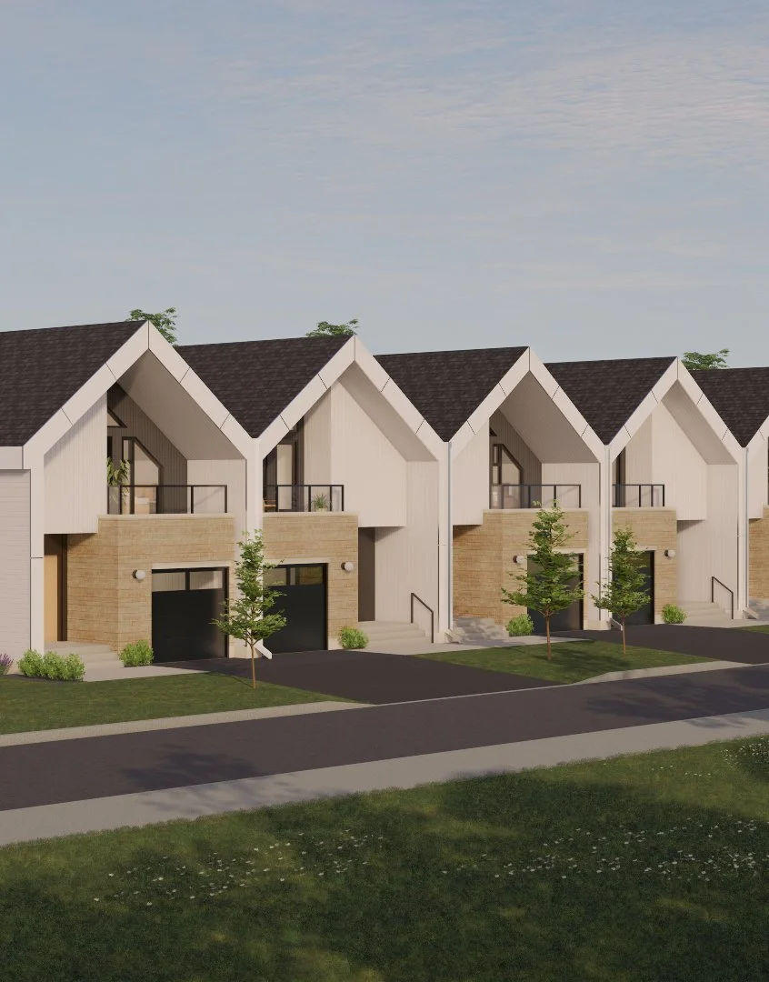 The Docks at Mooney's Bay - A2 Townhouses, Ottawa, ON - Under Construction