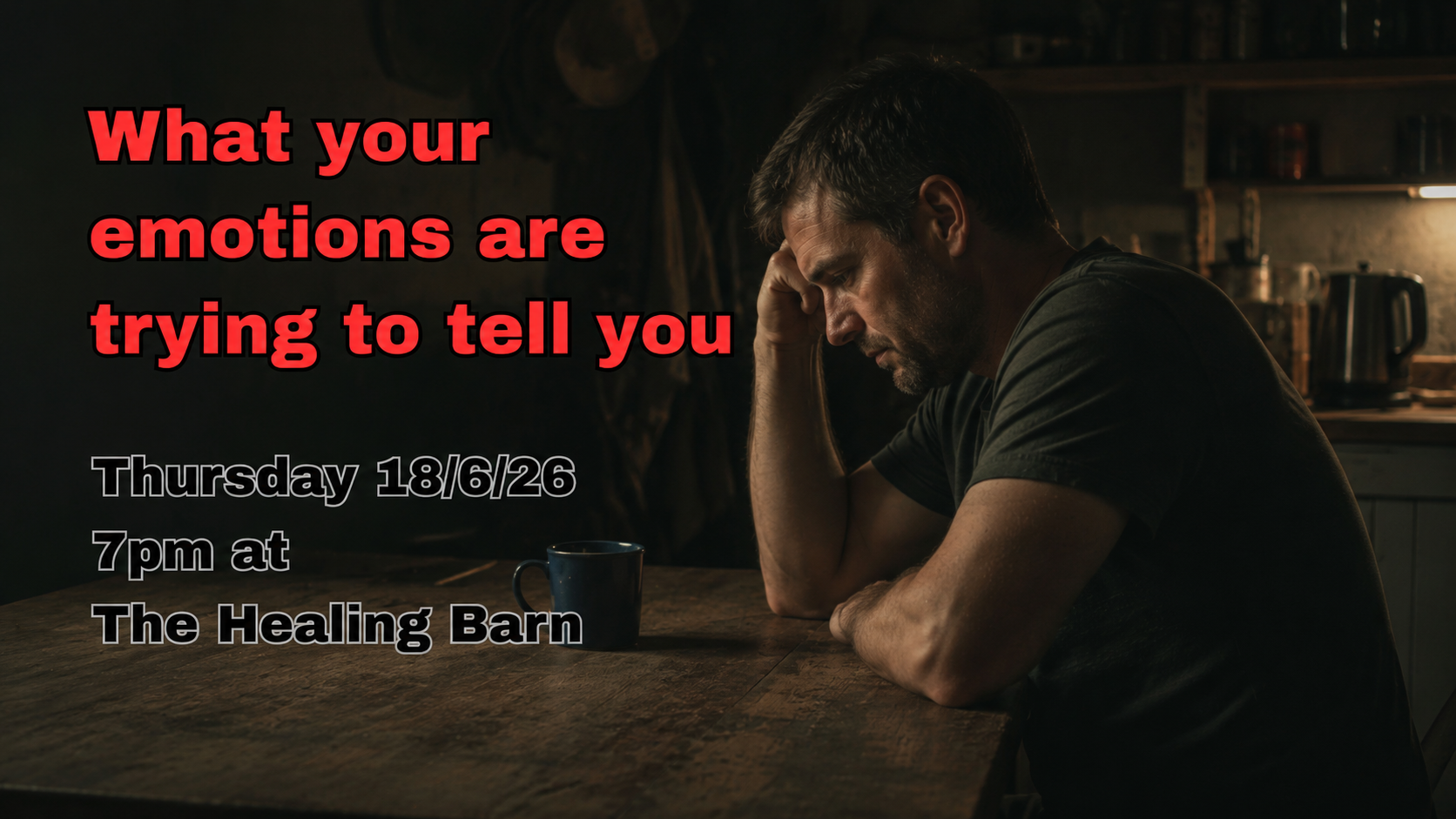 Men’s Group: What Your Emotions Are Trying to Tell You