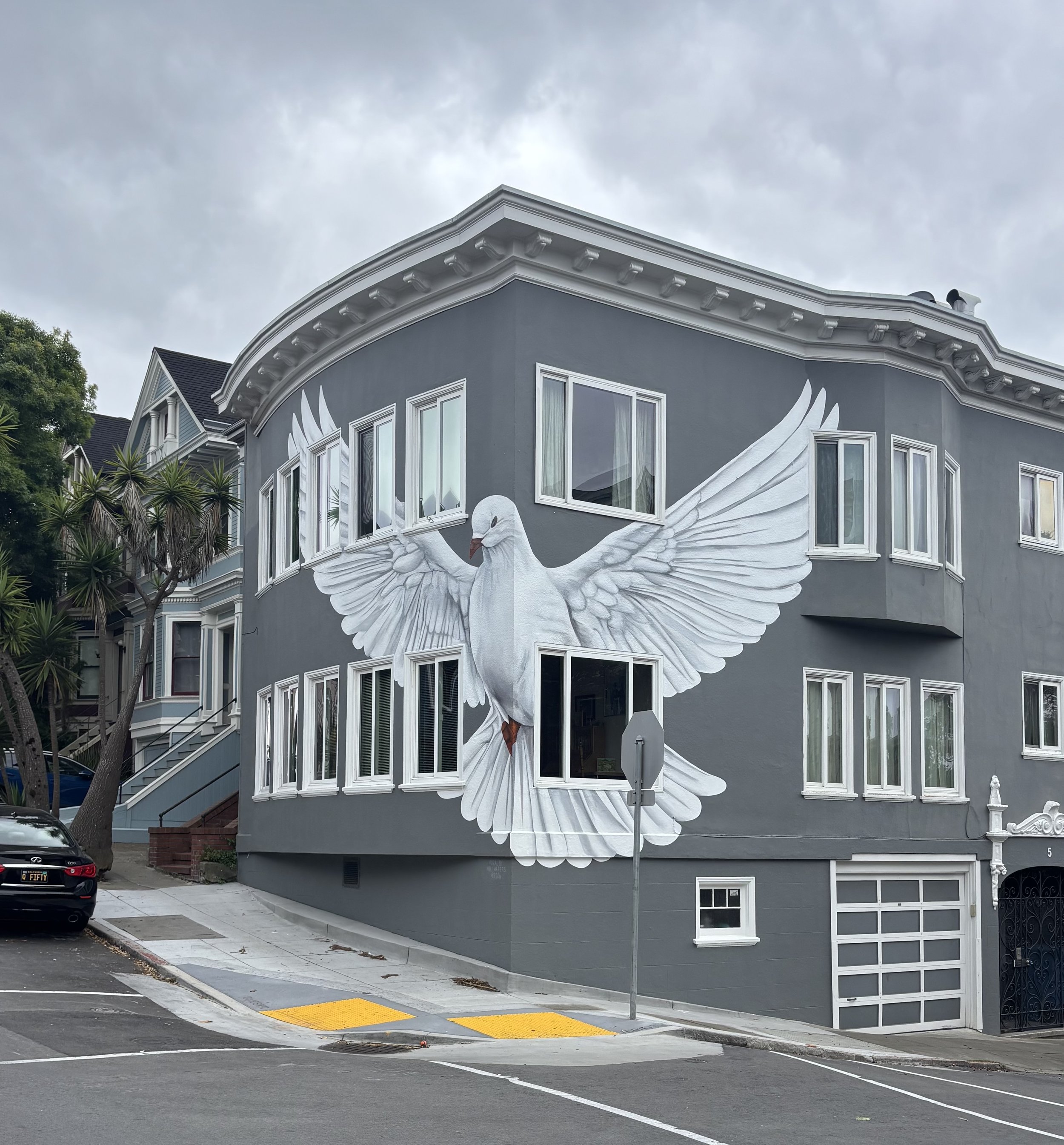   Untitled Mural, 2026   Piedmont St. at Masonic Blvd., San Francisco   