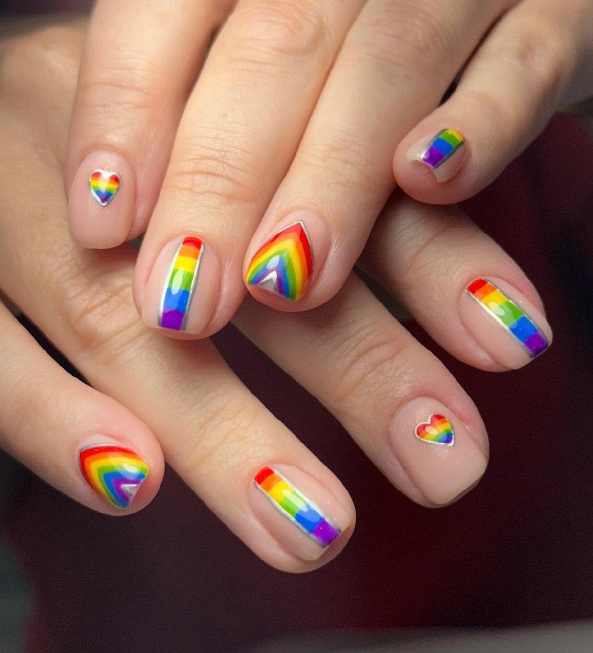 Rainbow vibes for Pride month 🌈💅
Let&rsquo;s celebrate love in all colors! 💖

By Oda 🥰