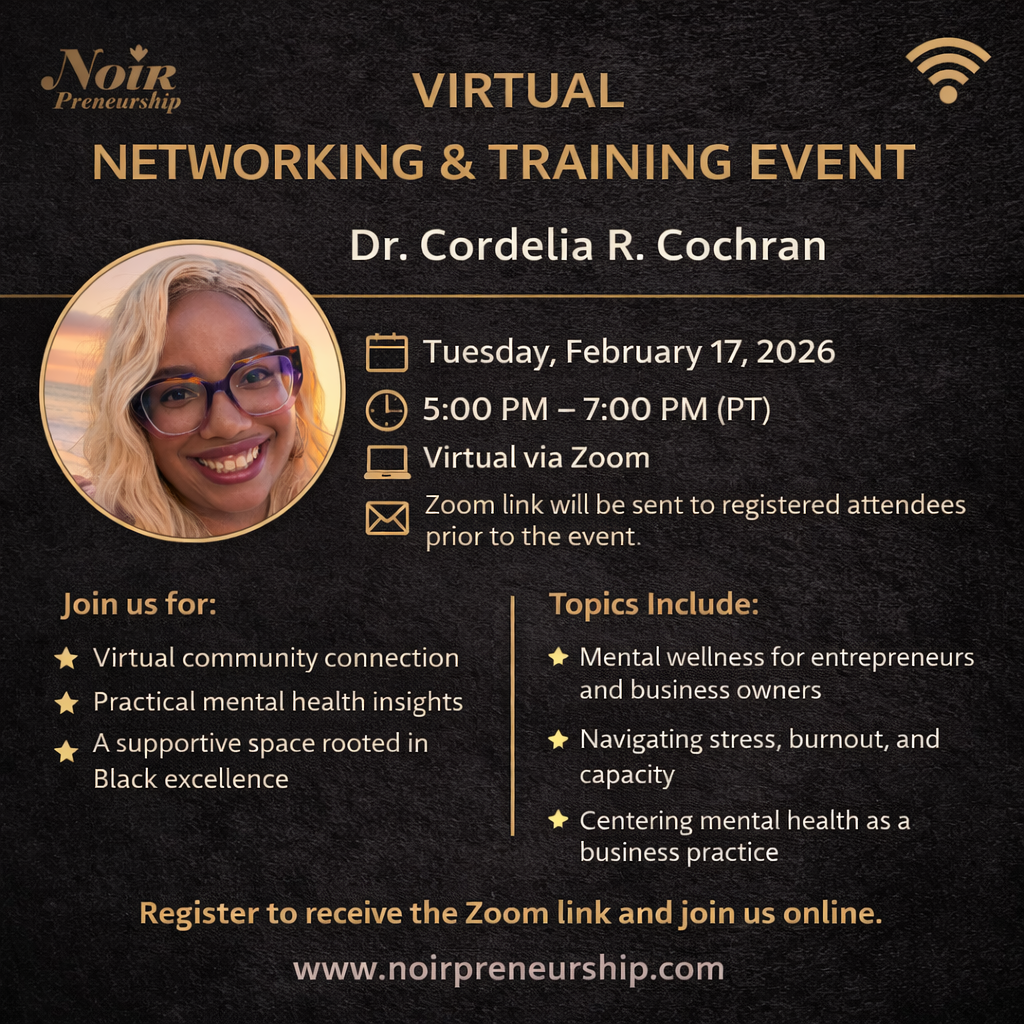 Virtual Networking &amp; Training Event