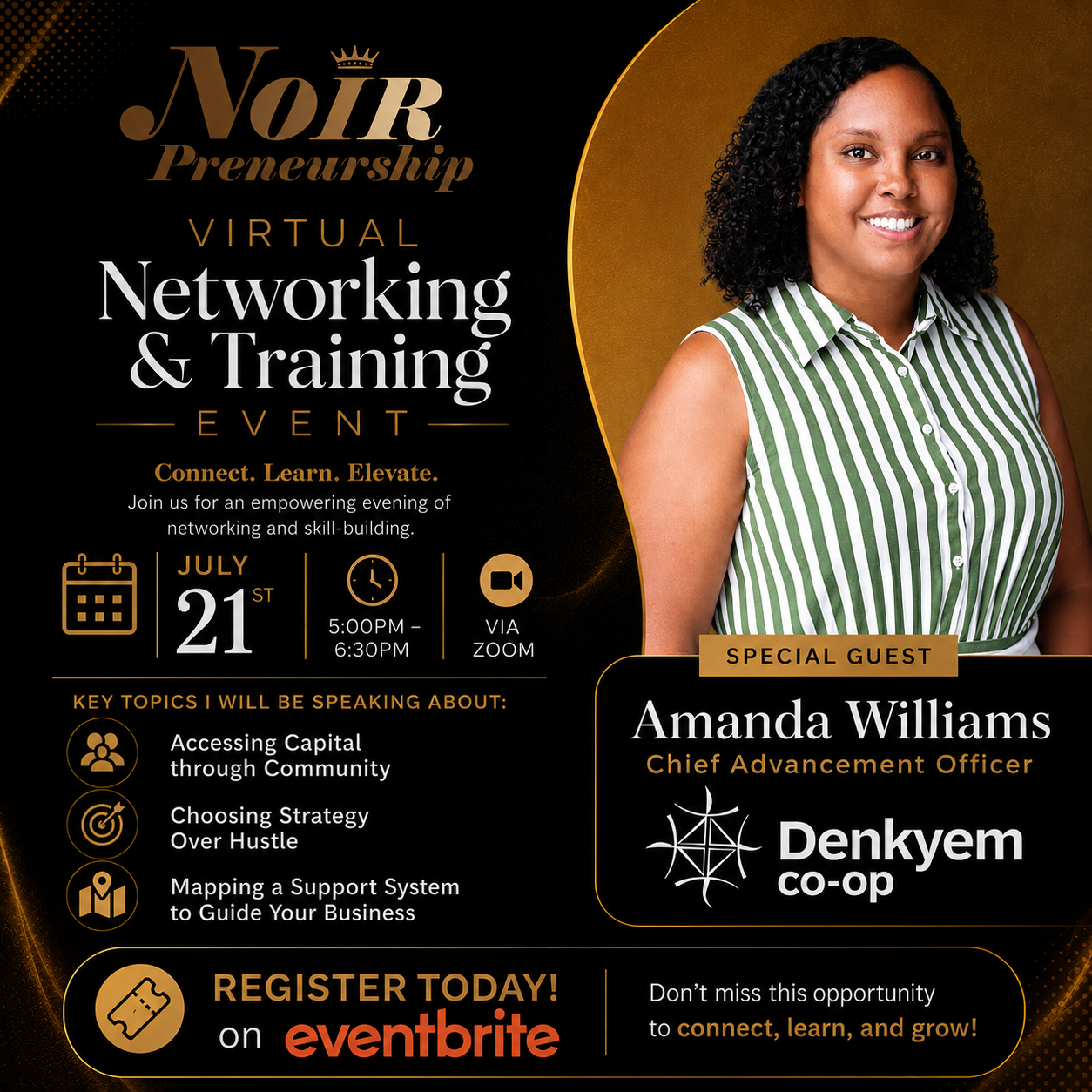 Virtual Networking &amp; Training Event 