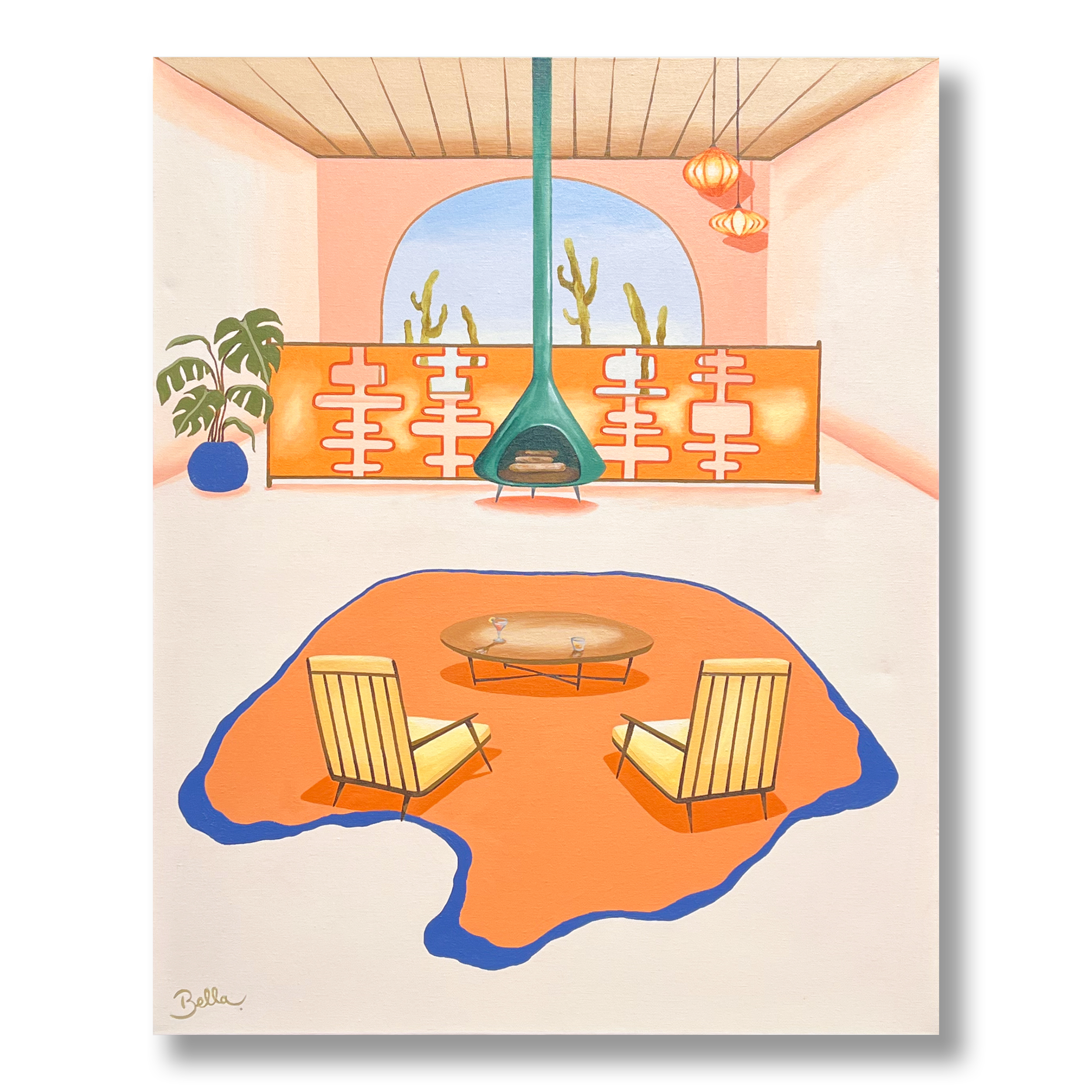 'Cactus Sunroom' 2024