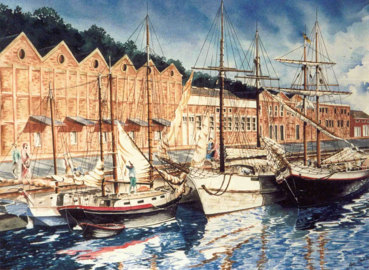 Old Timer Sailing Ships, Gisborne Harbour