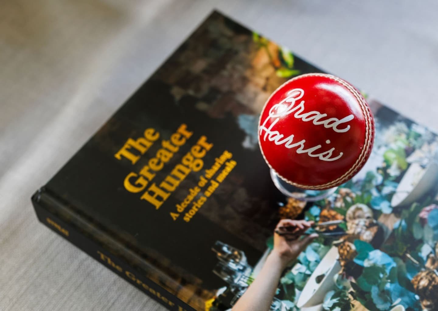 Earlier this year, I had the pleasure of creating place cards out of these autograph cricket balls for Straight Bat x The Australian Roundtable.

Photos by Aaron Francis Photography

For any enquiries please email hello@azaleacalligraphydesign.com (b
