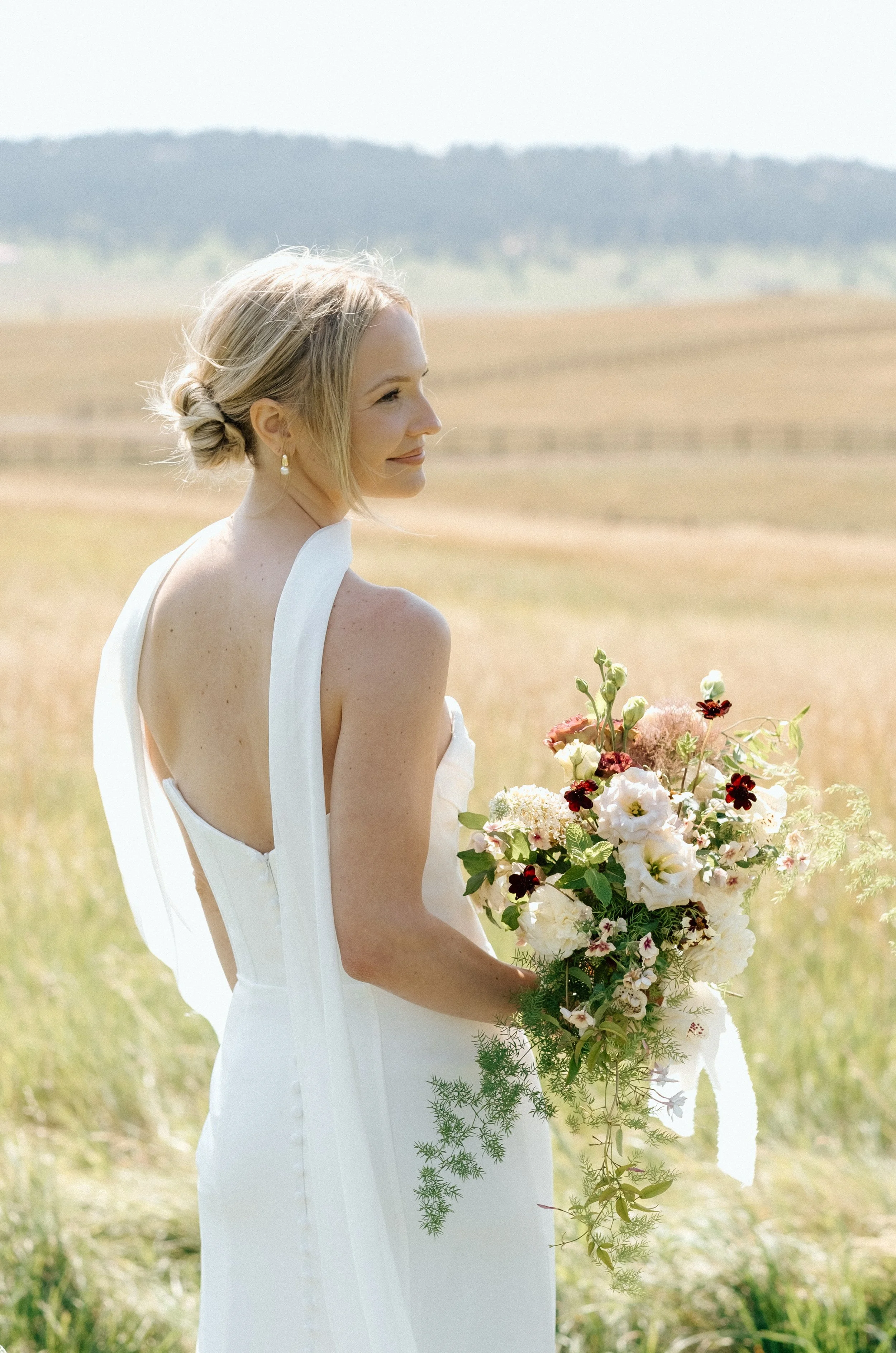Romantic Garden-Inspired Wedding Inspiration at Spruce Mountain Ranch | Colorado Wedding Florist