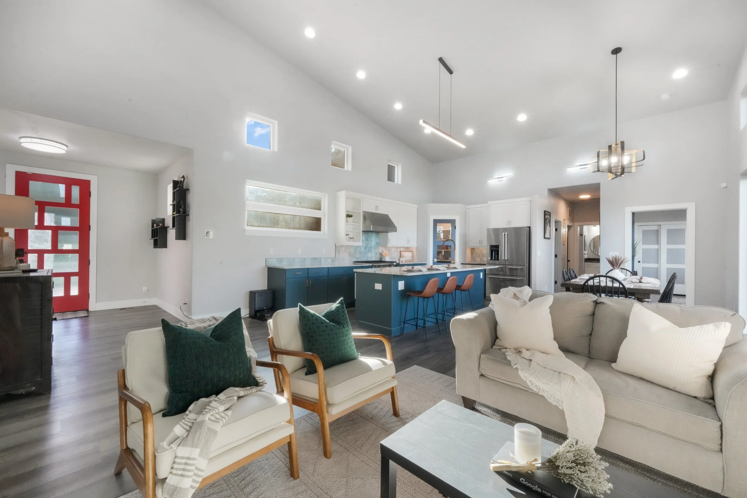 Living Room & Kitchen