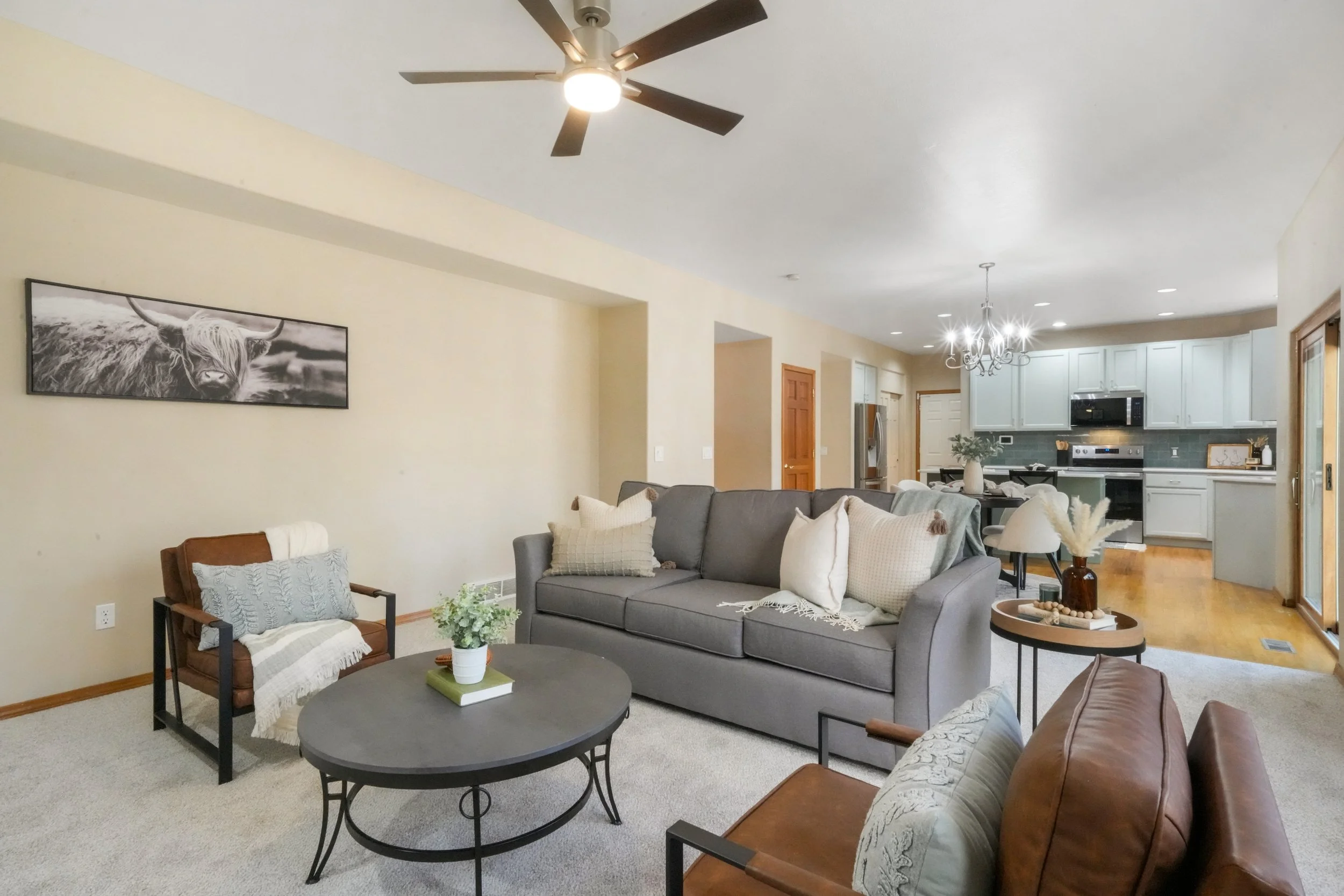 Living Room & Kitchen