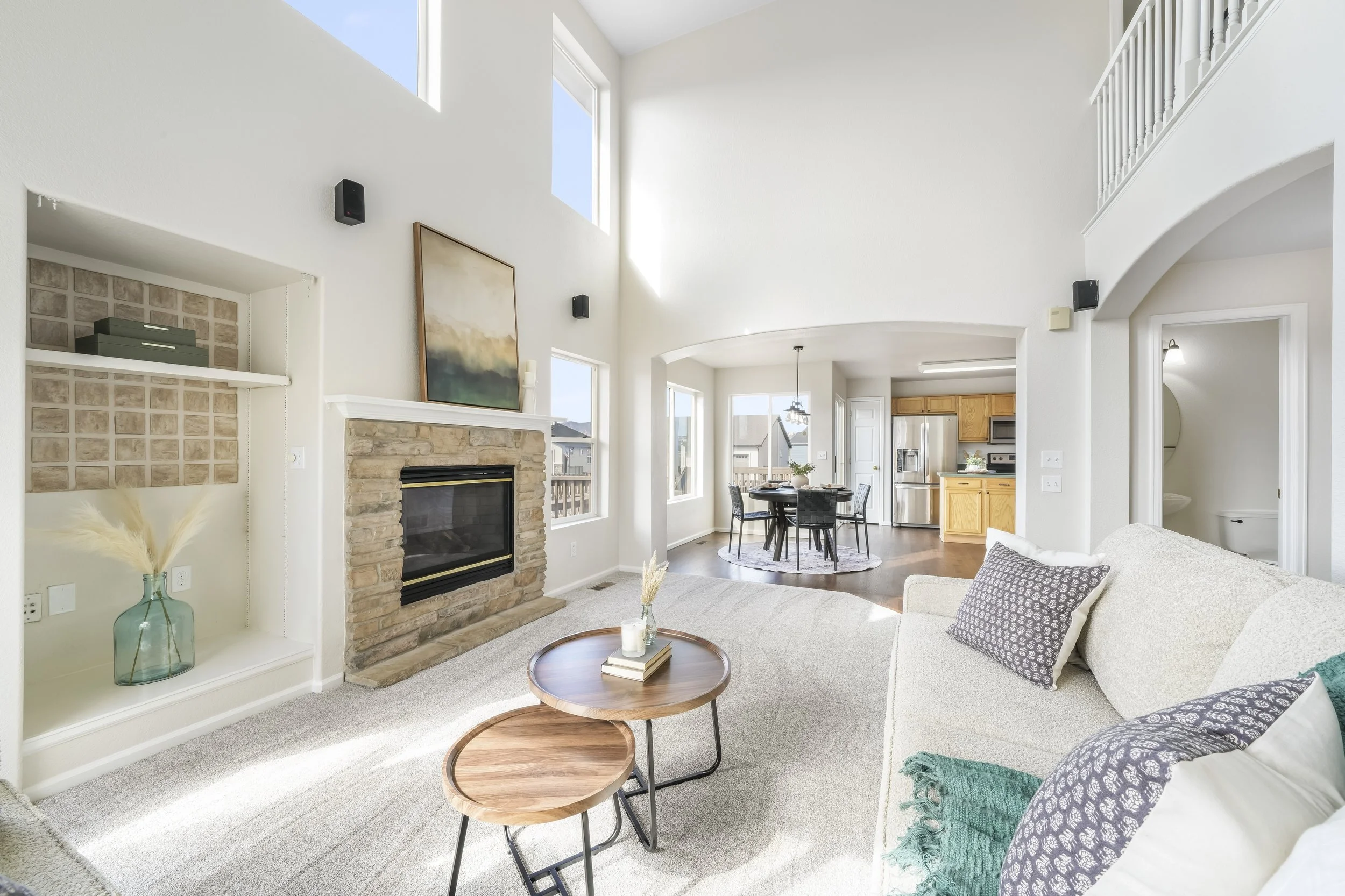 Living Room & Dining