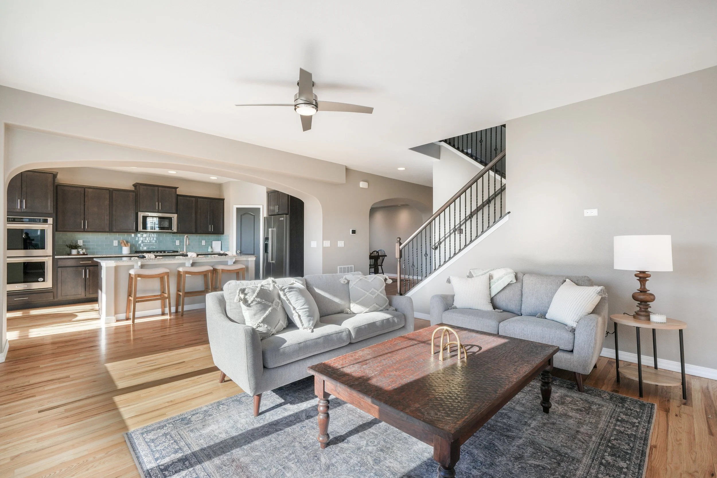 Living Room & Kitchen