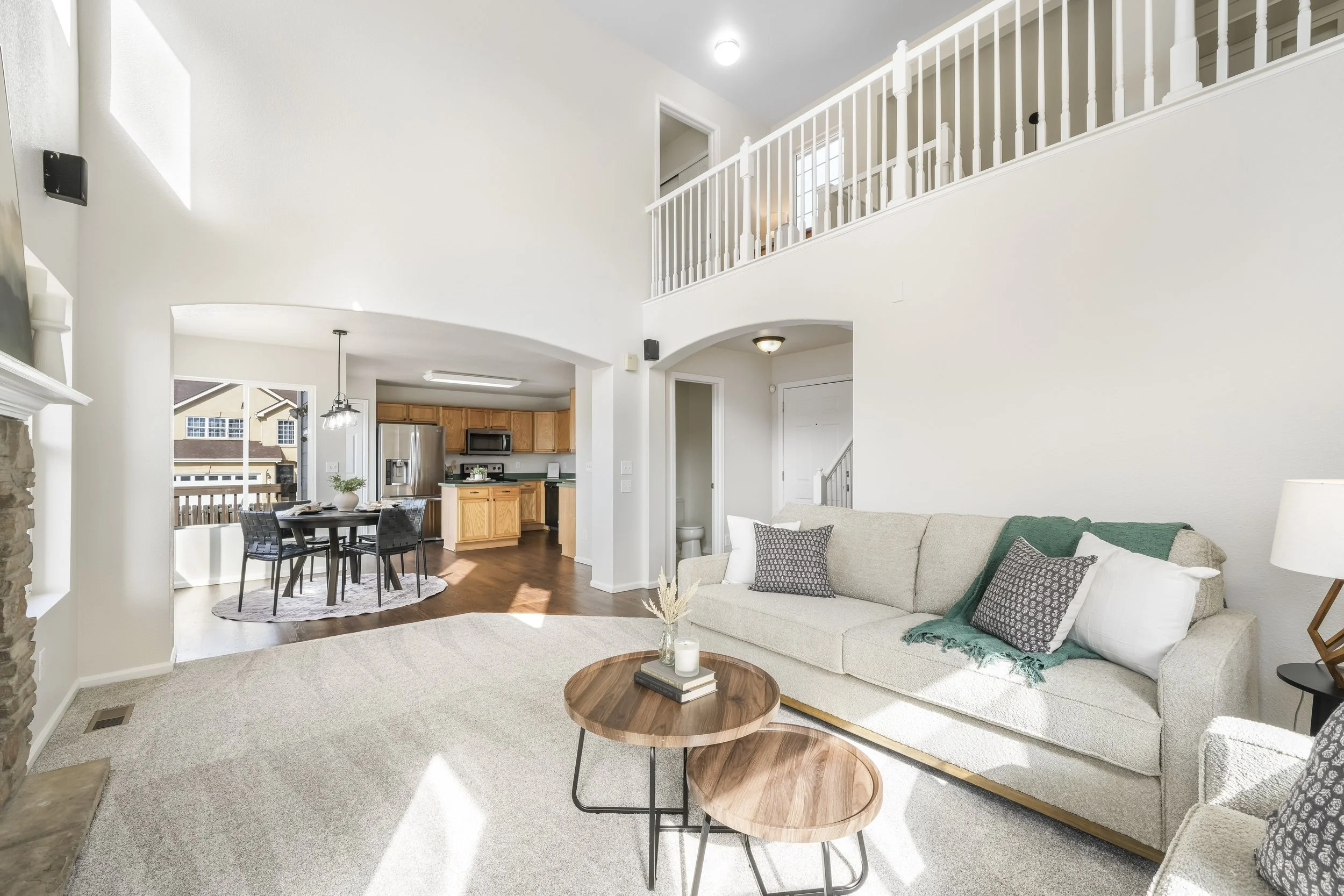 Living Room & Dining