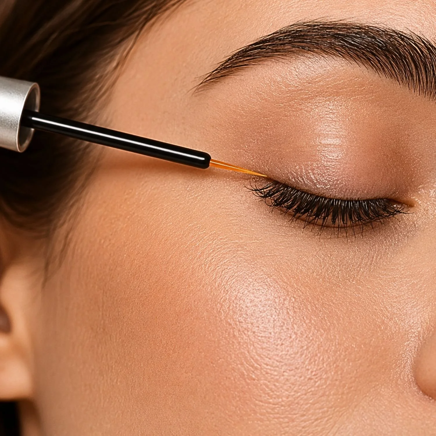 Lash Out Lash Serum closeup of woman applying serum to lash line.jpg