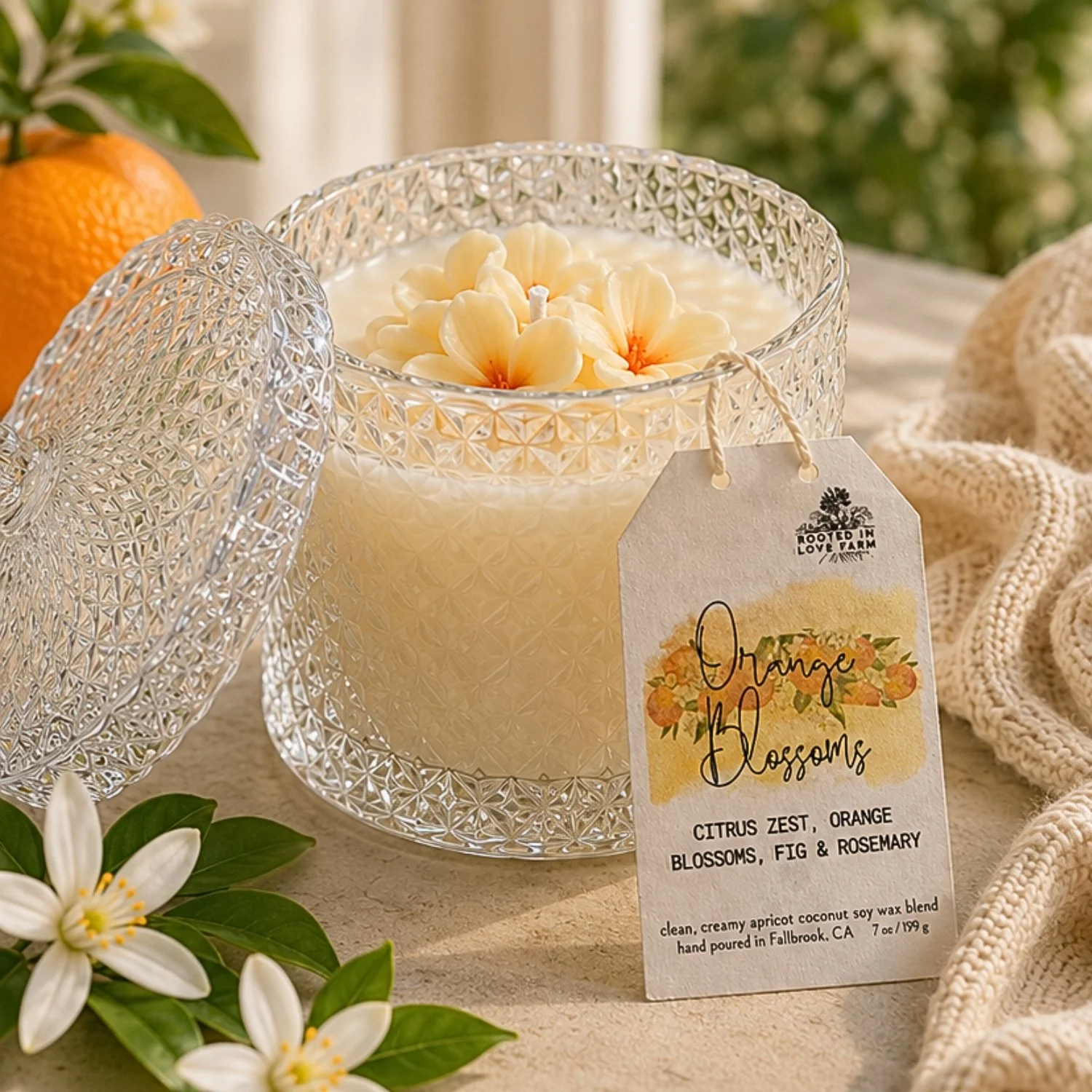 Orange Blossoms Candle