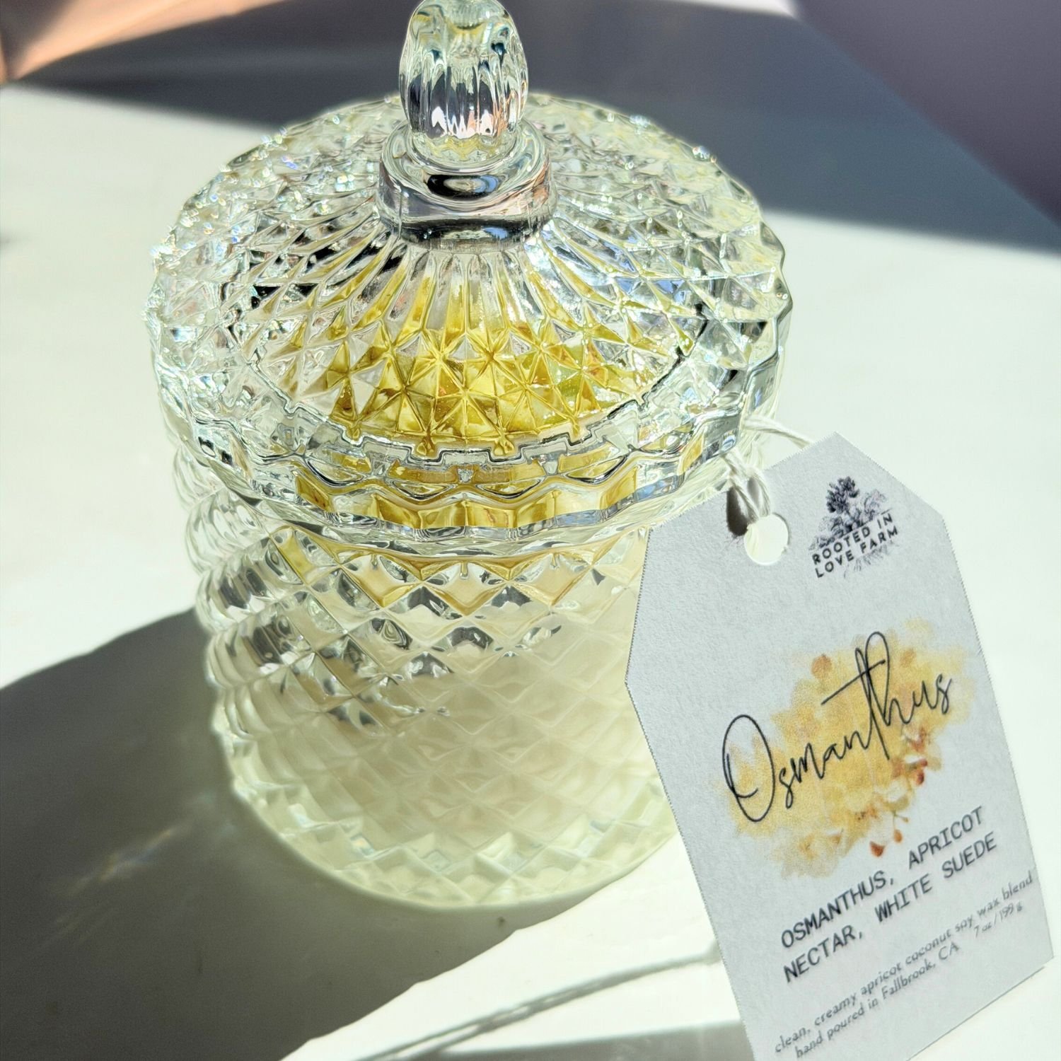 Osmanthus Candle front with Tag with lid.jpg