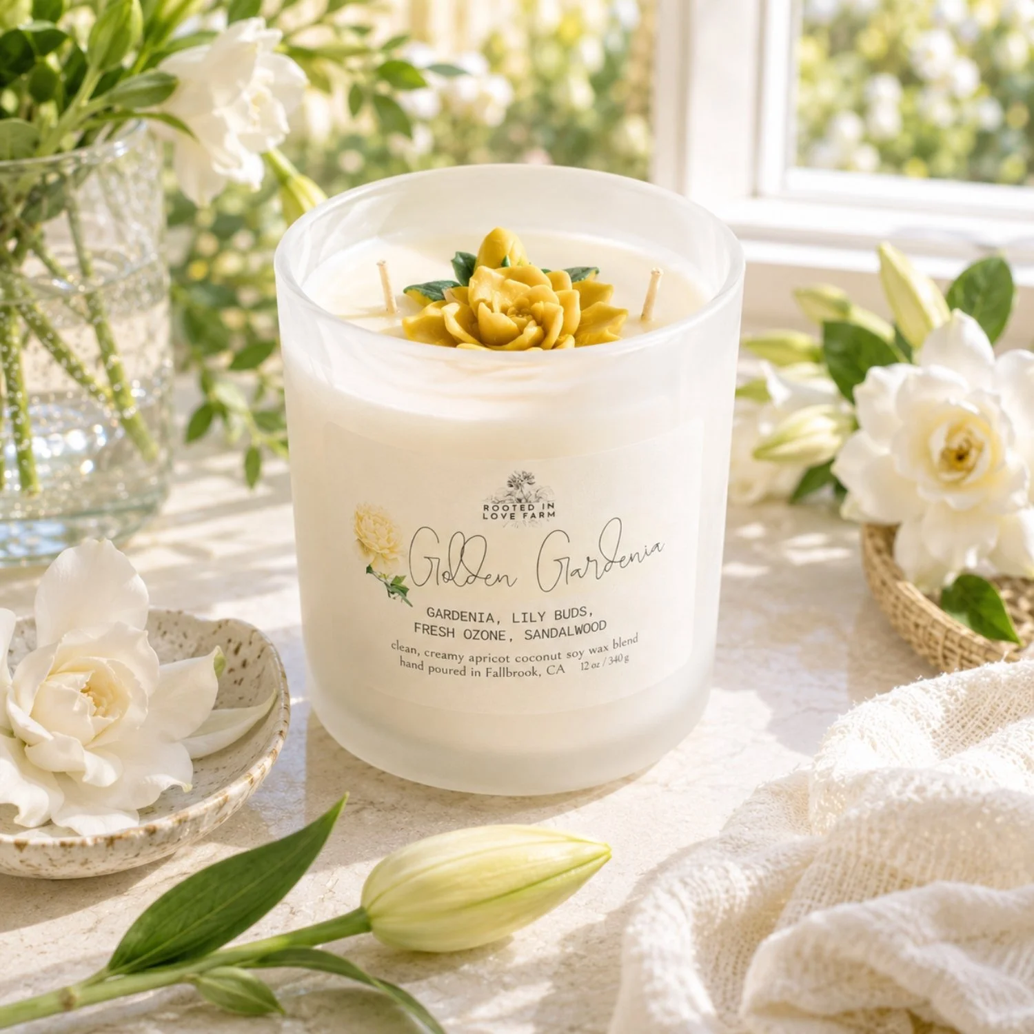 Golden Gardenia 12 oz Embed front with peep of embed.jpg