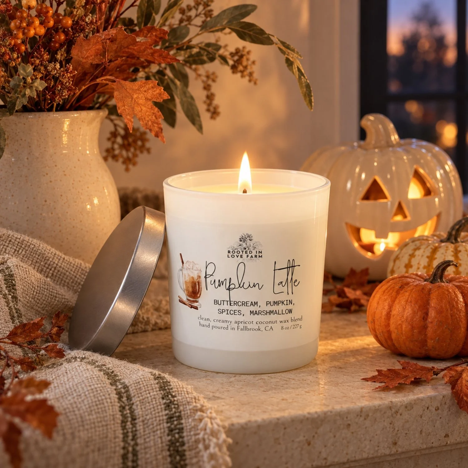 Pumpkin Latte Candle