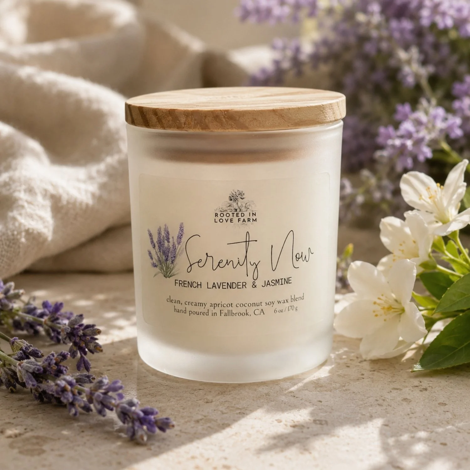 Serenity Now Candle