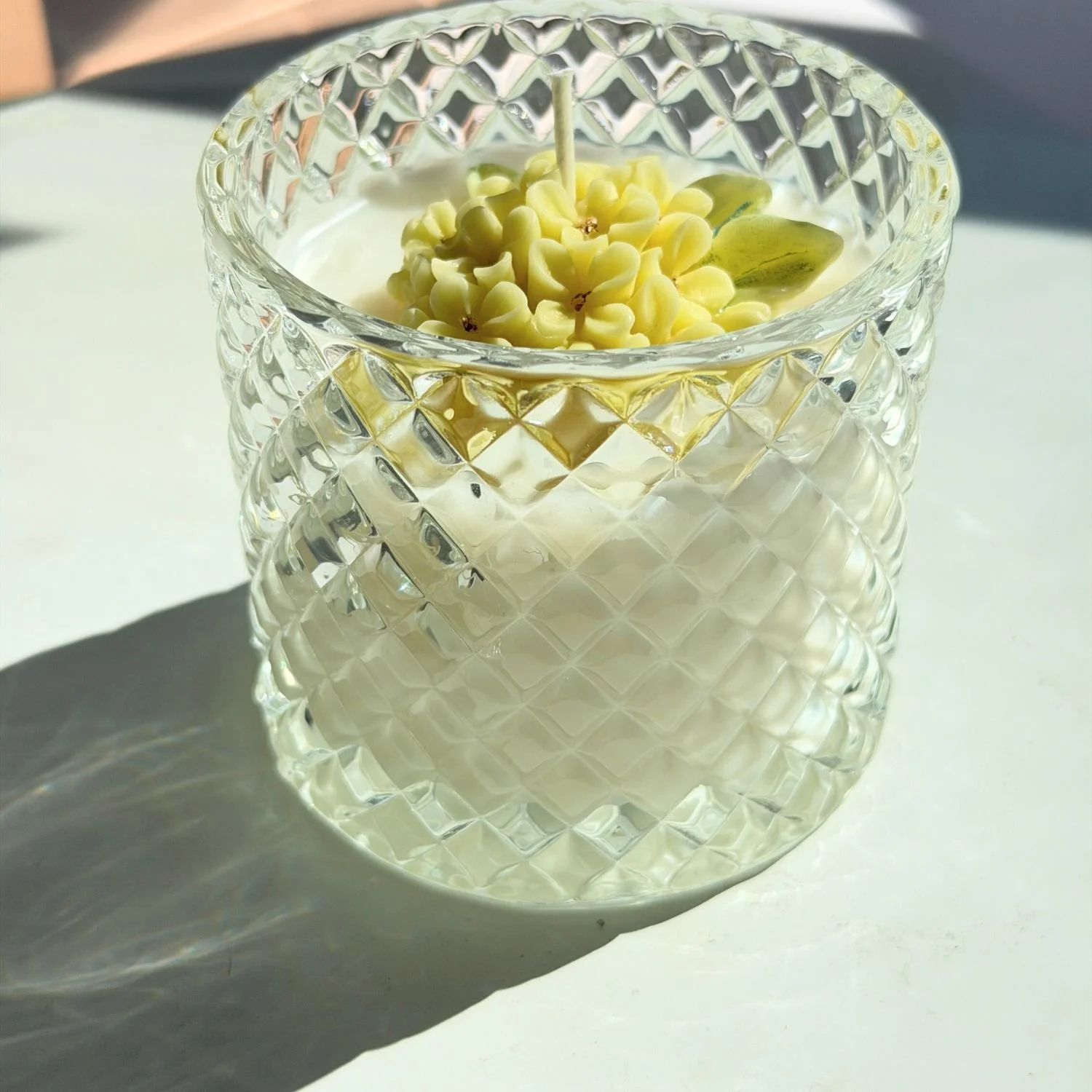 Osmanthus Candle front and top.jpg