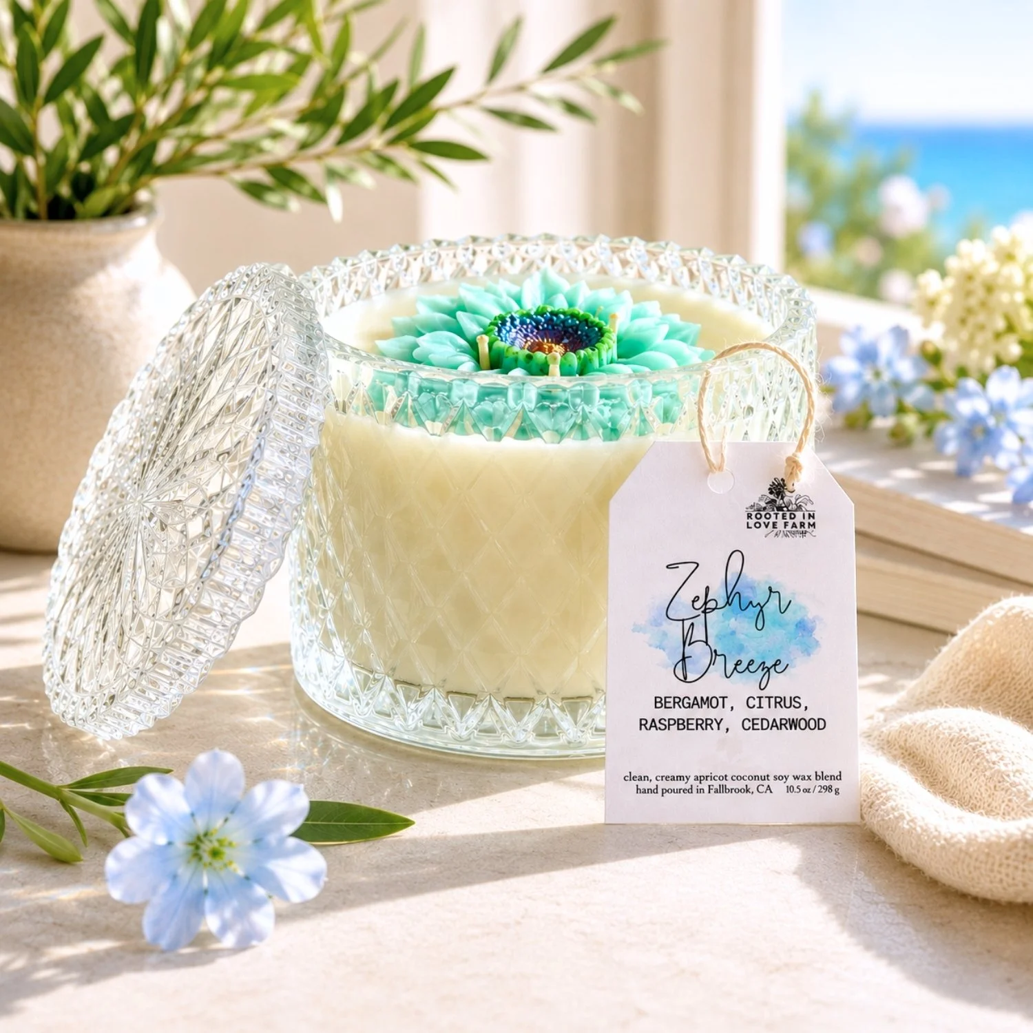 Zephyr Breeze 10.5 oz Candle with ocean window background.jpg