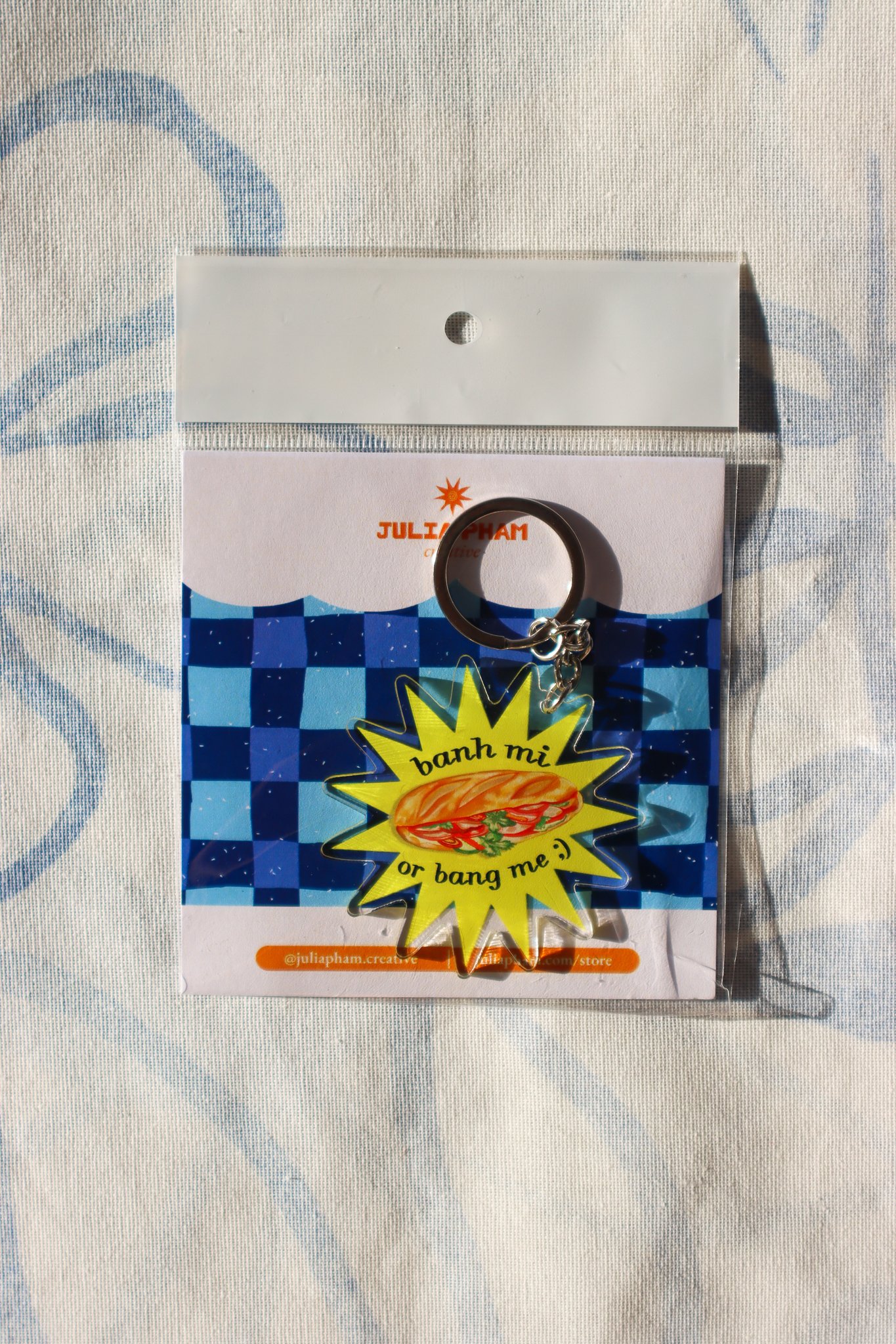 Banh Mi Keychain