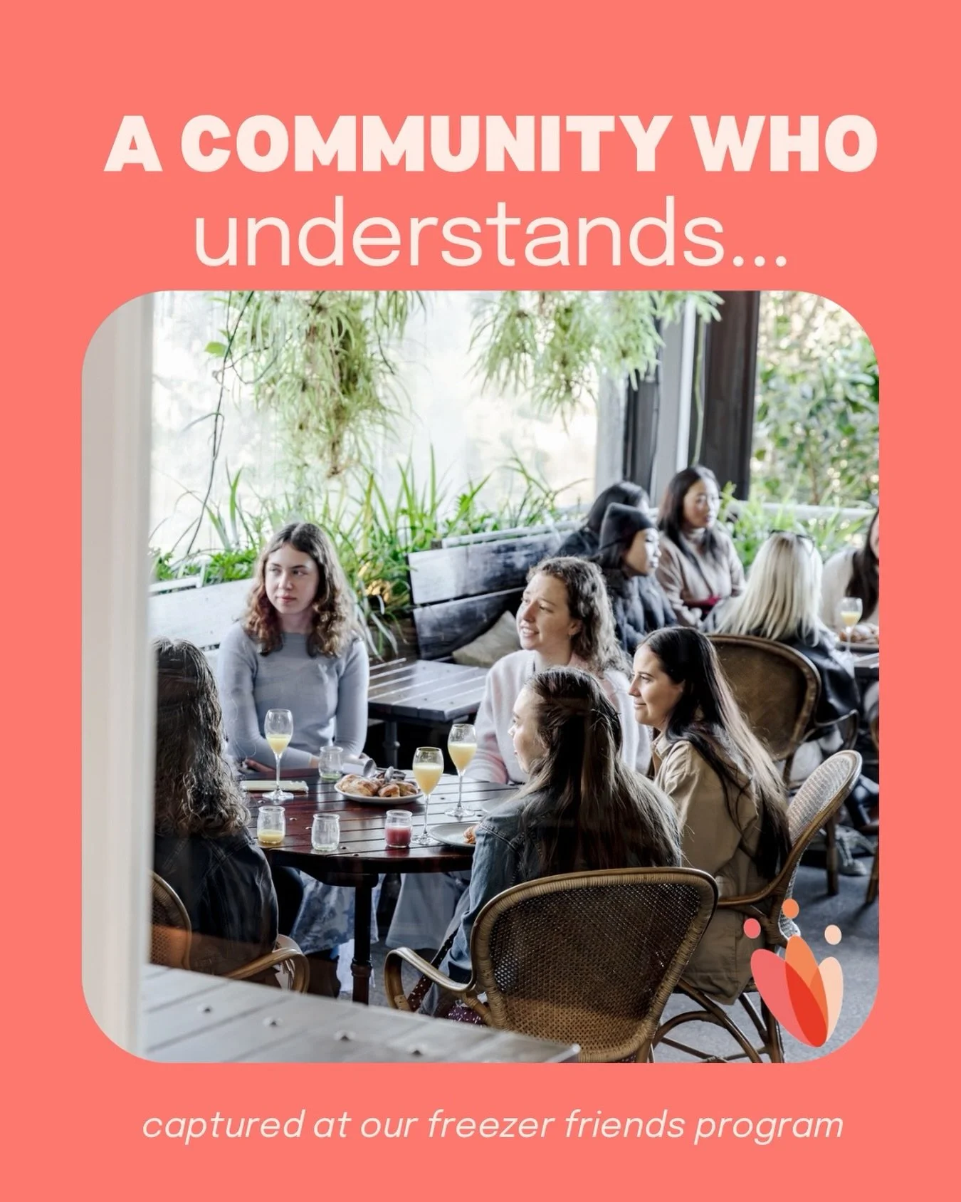 A community who understands 💛

Living with endometriosis can feel isolating, but connecting with others who truly understand can make all the difference. 

Moments like this, captured at our Freezer Friends program are about support, shared experien