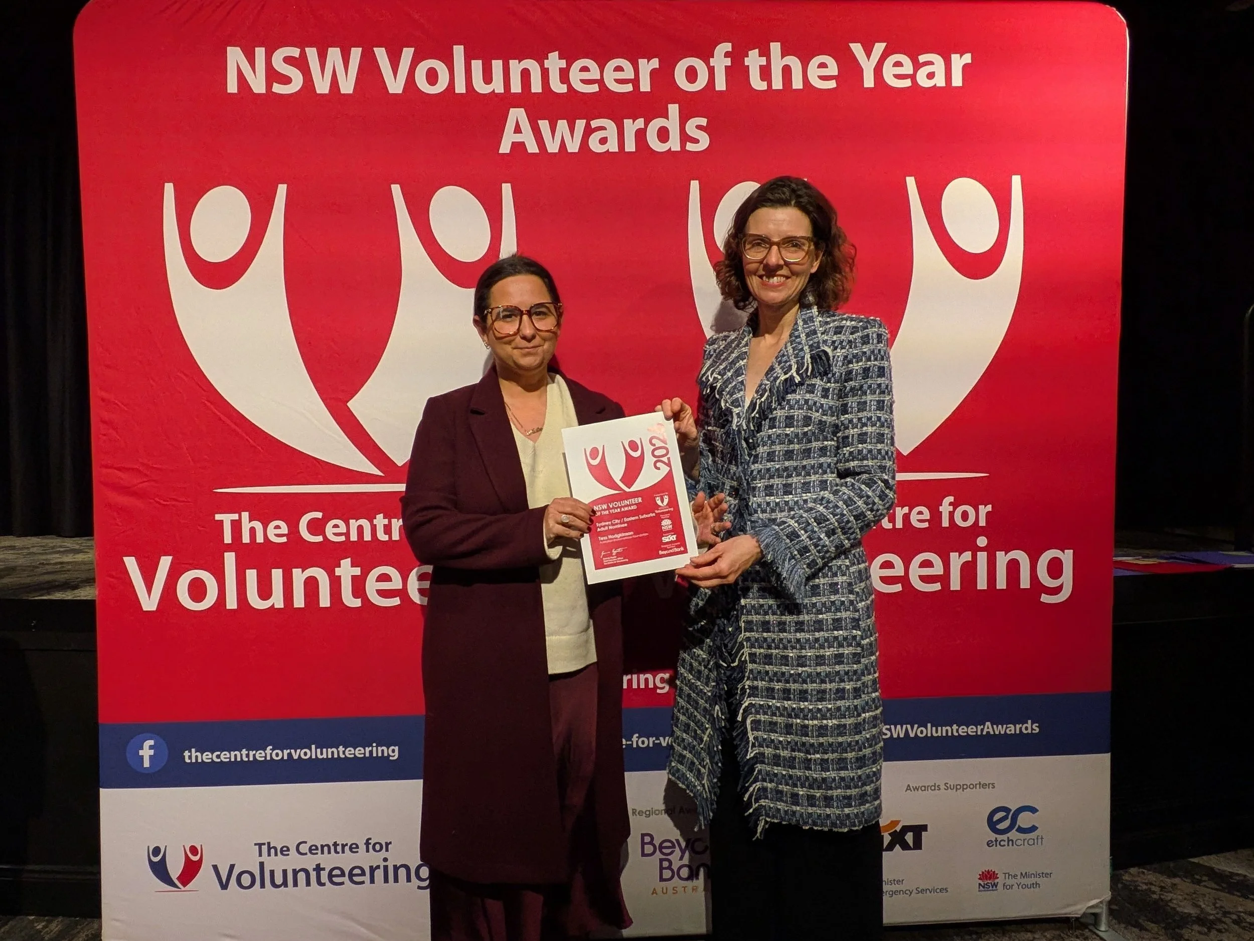 Shout out to our volunteers!

Some of our amazing vollies were recently recognised as @volunteernsw volunteers of the year - and we couldn&rsquo;t be more proud. Our volunteers are the heart and soul of everything we do at the AEF, and we couldn&rsqu