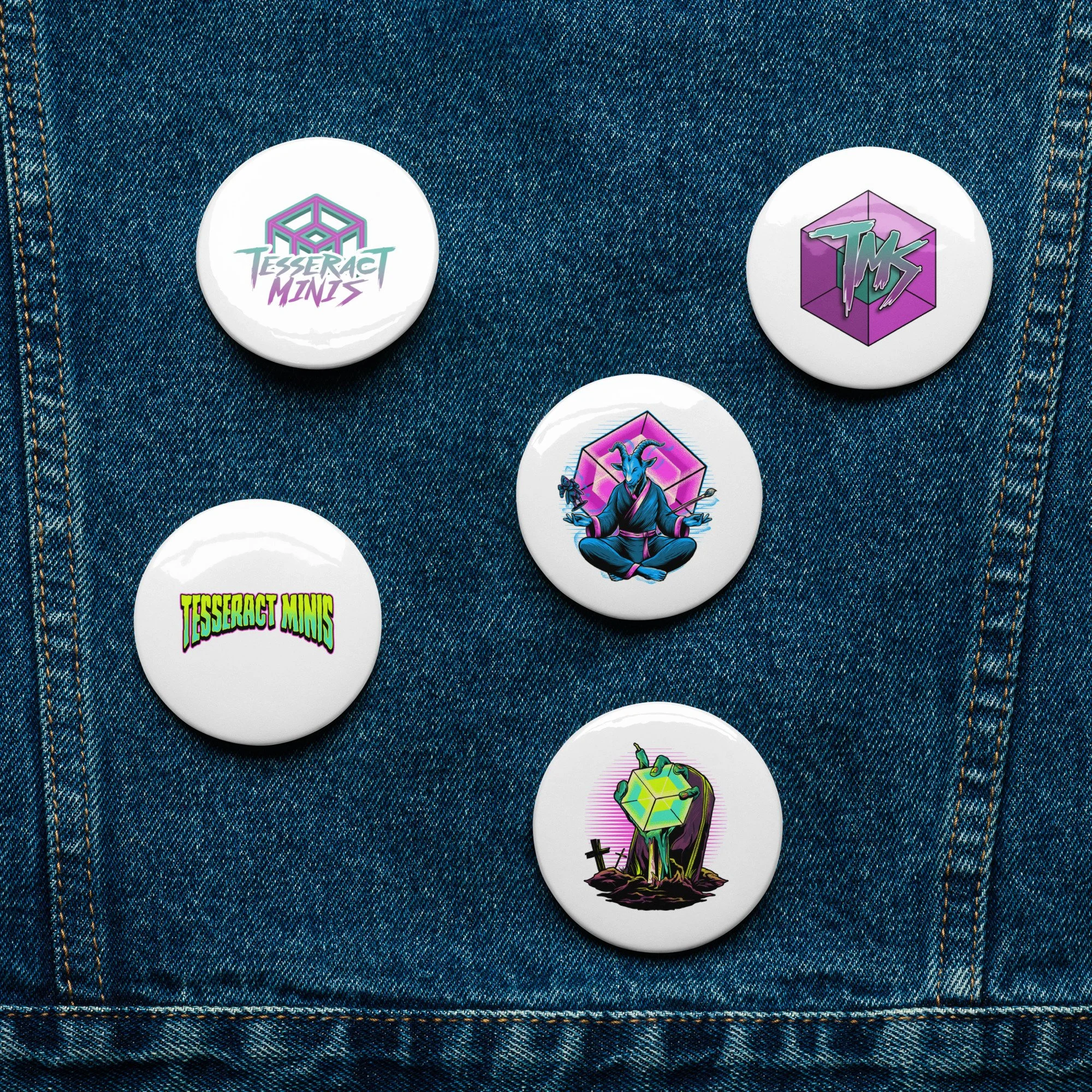 TMS Pin Button Set (5)