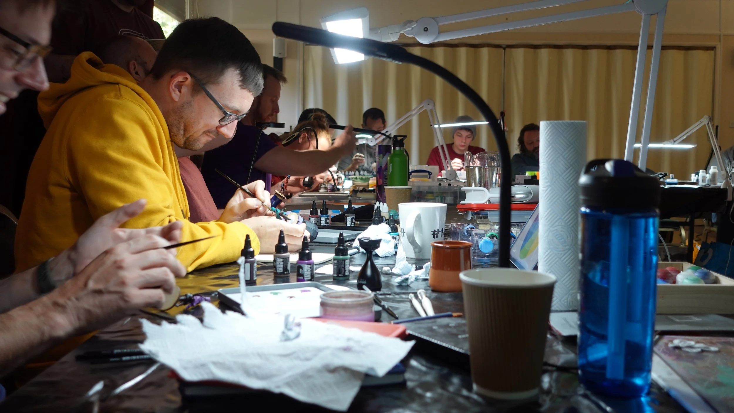 Teaching you to paint…