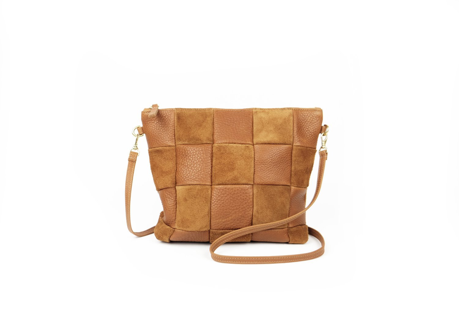 cognac-checkered-leather-mini-hobo.jpg