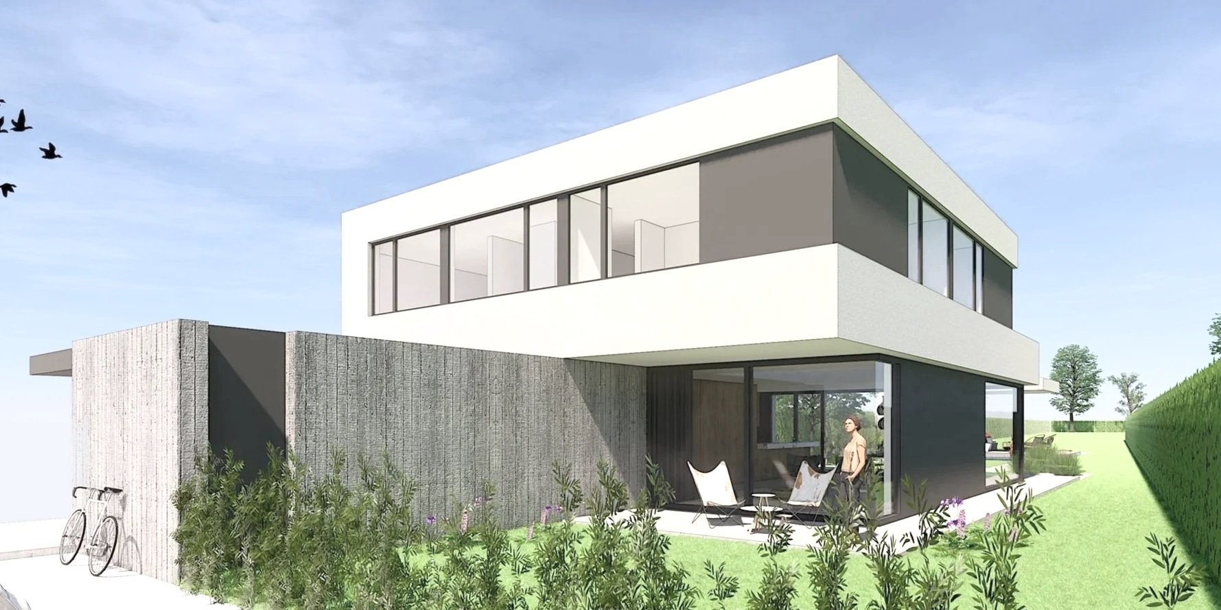 vrijstaande woning - villa - lauwe