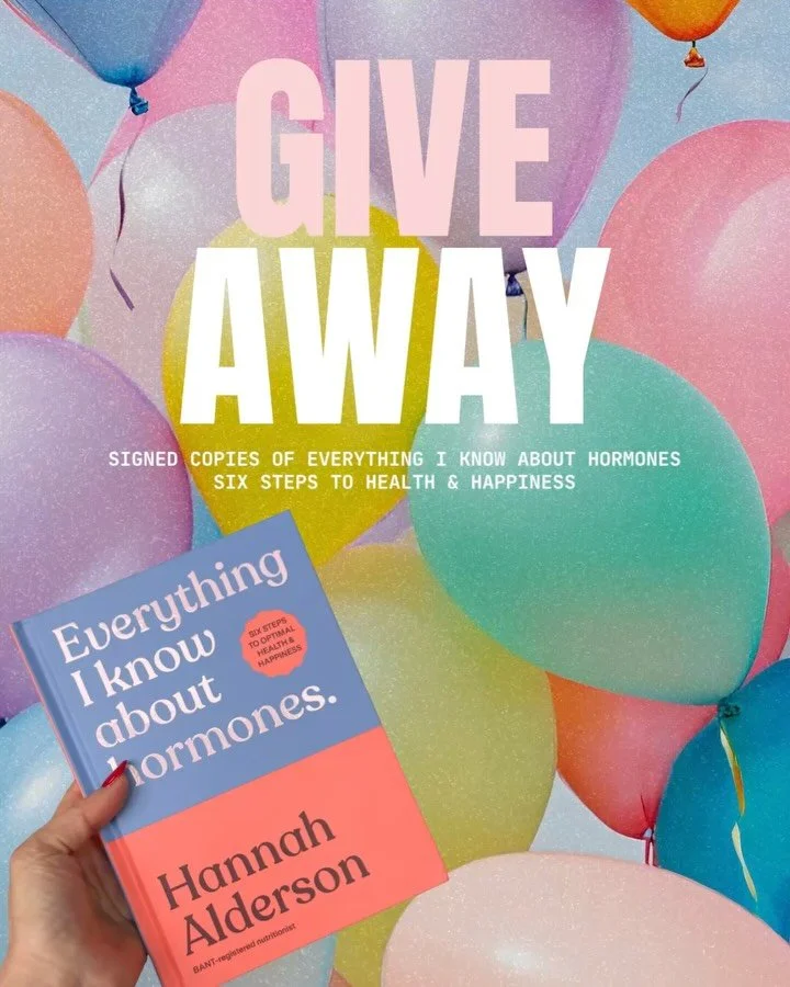 It's my 40th birthday 🎈 and to celebrate I am giving away FOUR signed, personalised copies of Everything I Know About Hormones - Six steps to optimal heath &amp; happiness @dklivinguk 

That means TWO winners, and each winner&rsquo;s best friend als