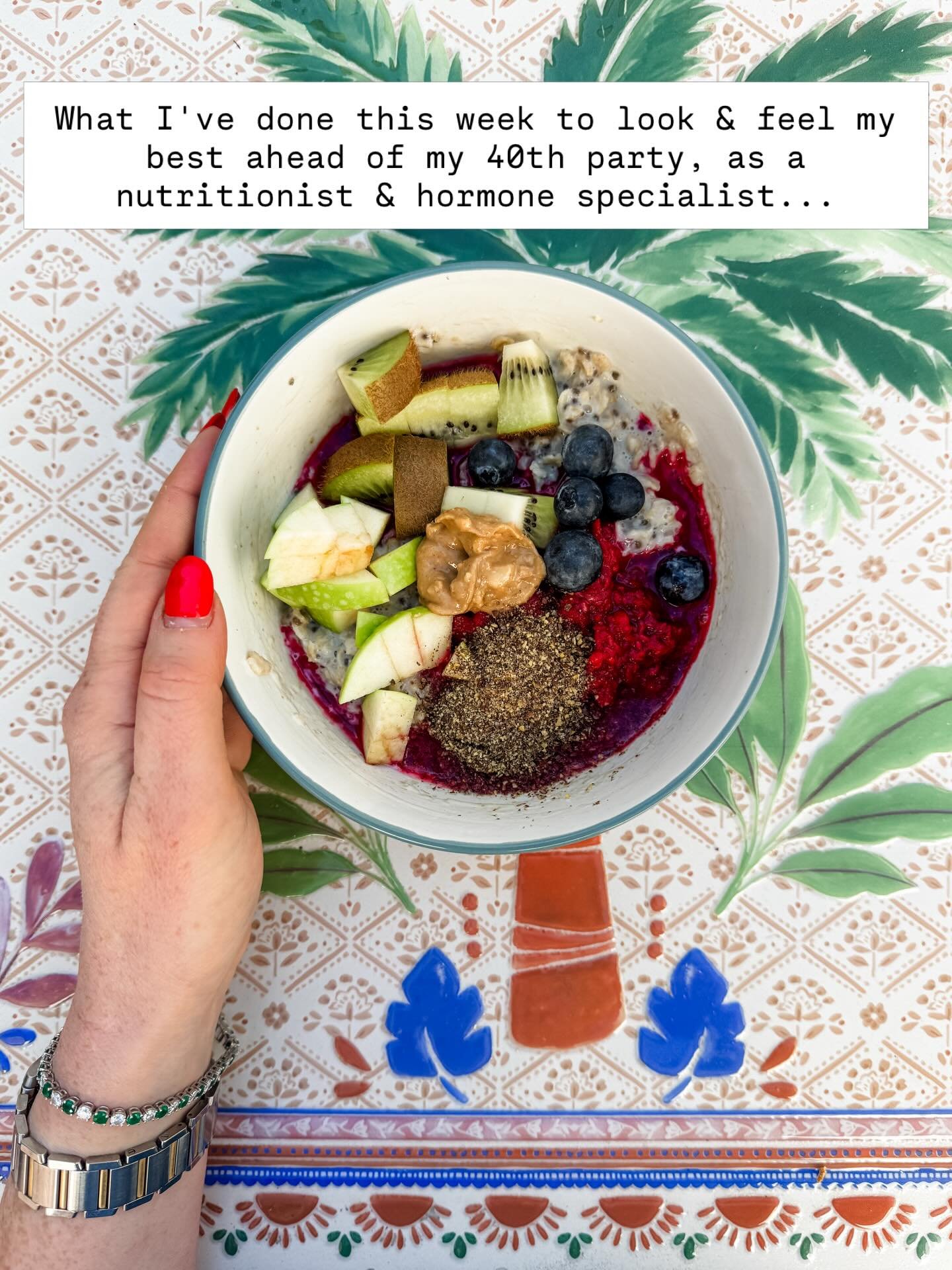 How does a nutritionist &amp; hormone specialist prep to look and feel their best for a party? Here's exactly what I did this week! 

Fake tan, litres of filtered water, fibre, colourful veg, cortisol regulation and trust me on the Vaseline hack - IT