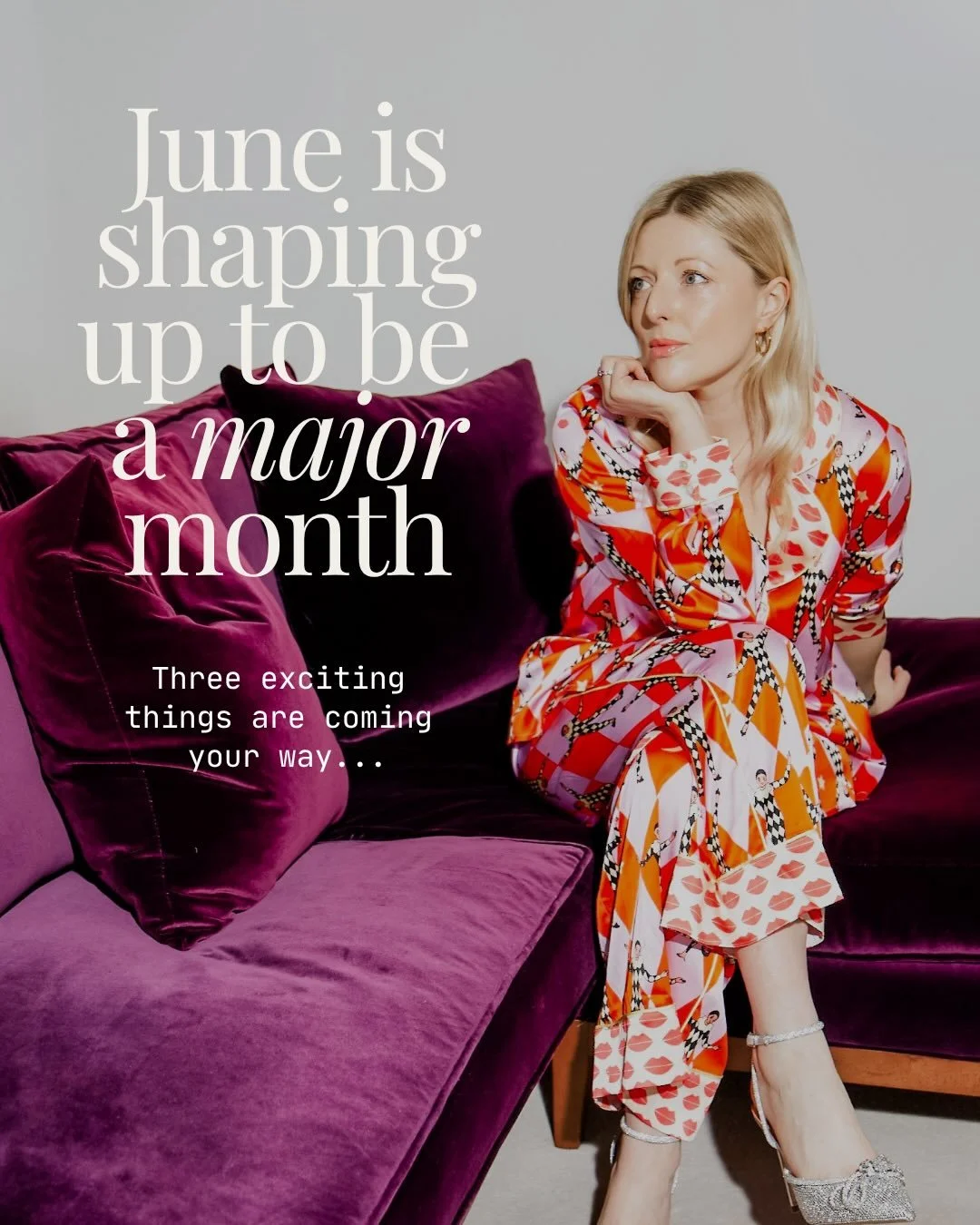 As we turn the page on May, I wanted to take a moment to say thank you ❤️

Whether you've followed my work for years, read my book, joined a programme, worked with me one to one, attended an event or simply found your way here recently, I'm so gratef