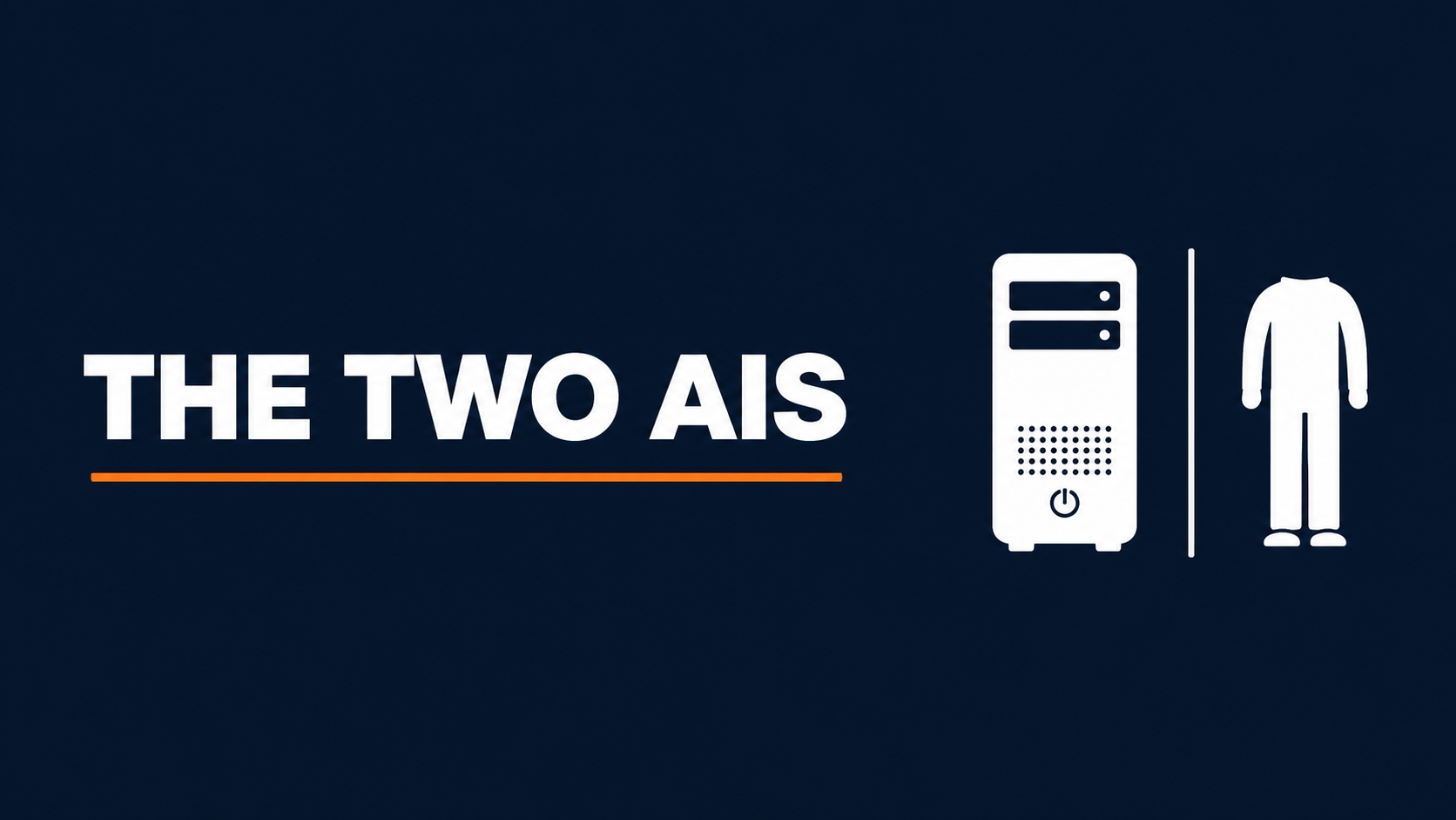 The Two AIs (Or: OpenAI and Anthropic Are Solving the Wrong Problem)