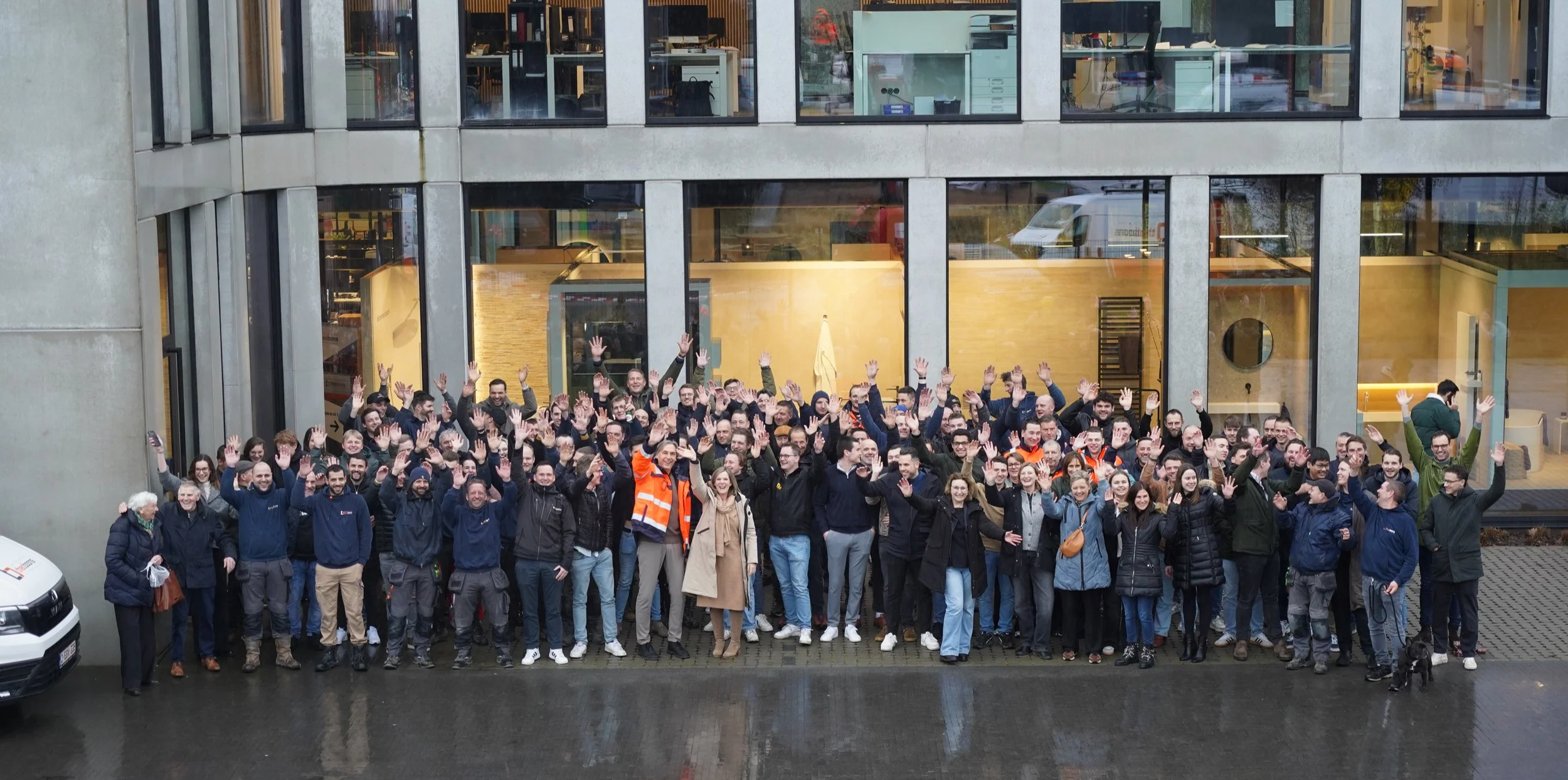 Theo Boons Groepsfoto