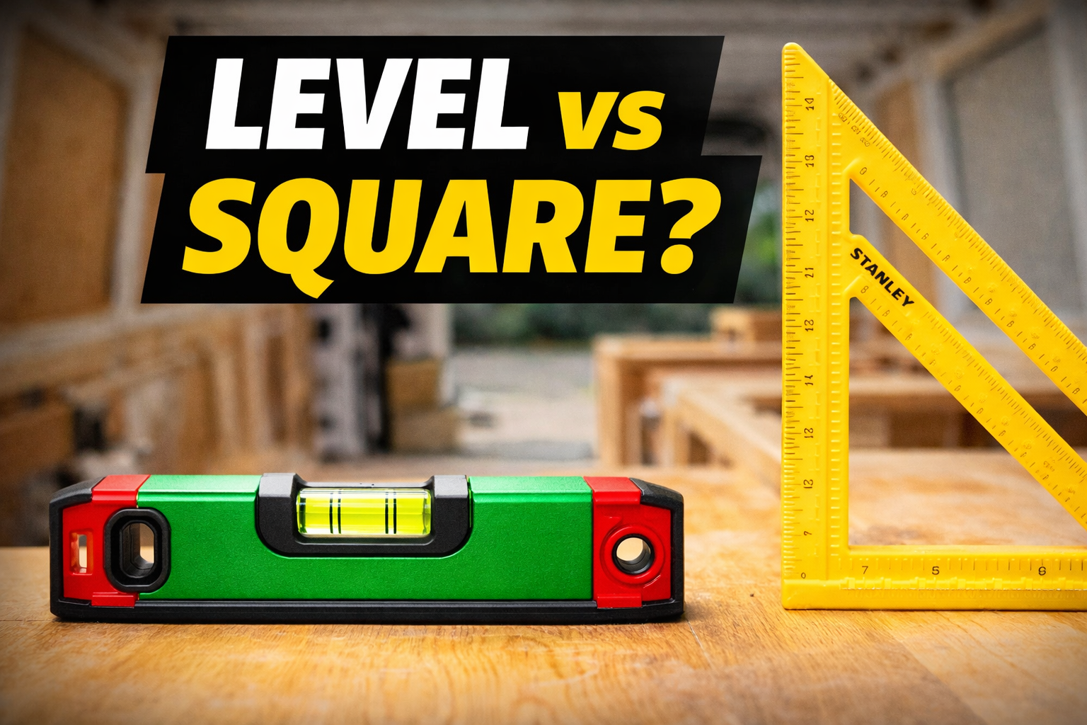 Level vs Square in a Van Conversion (This Actually Matters)