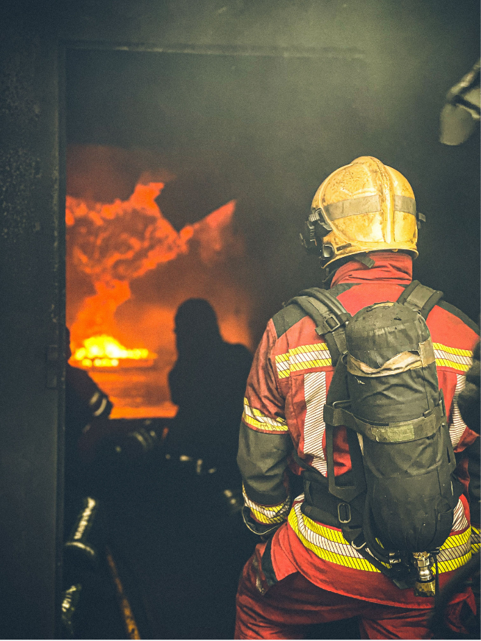 Firefighting fire