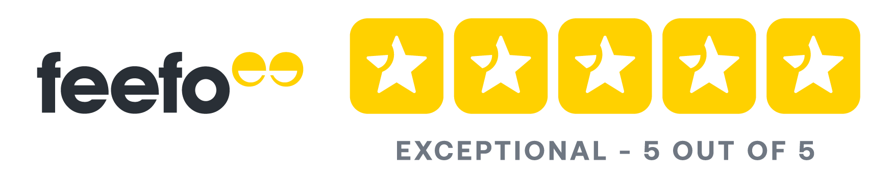 Car Hunter NI is rated as "EXCEPTIONAL - 5 OUT OF 5" with Autotrader review provider "Feefo."