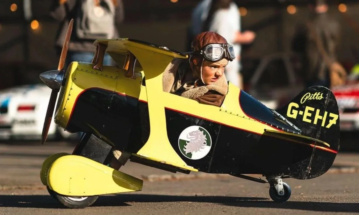George's plane, made by Glen English