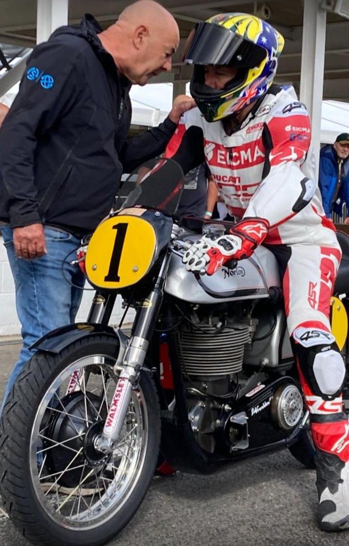 Troy Bayliss & Simon Roud