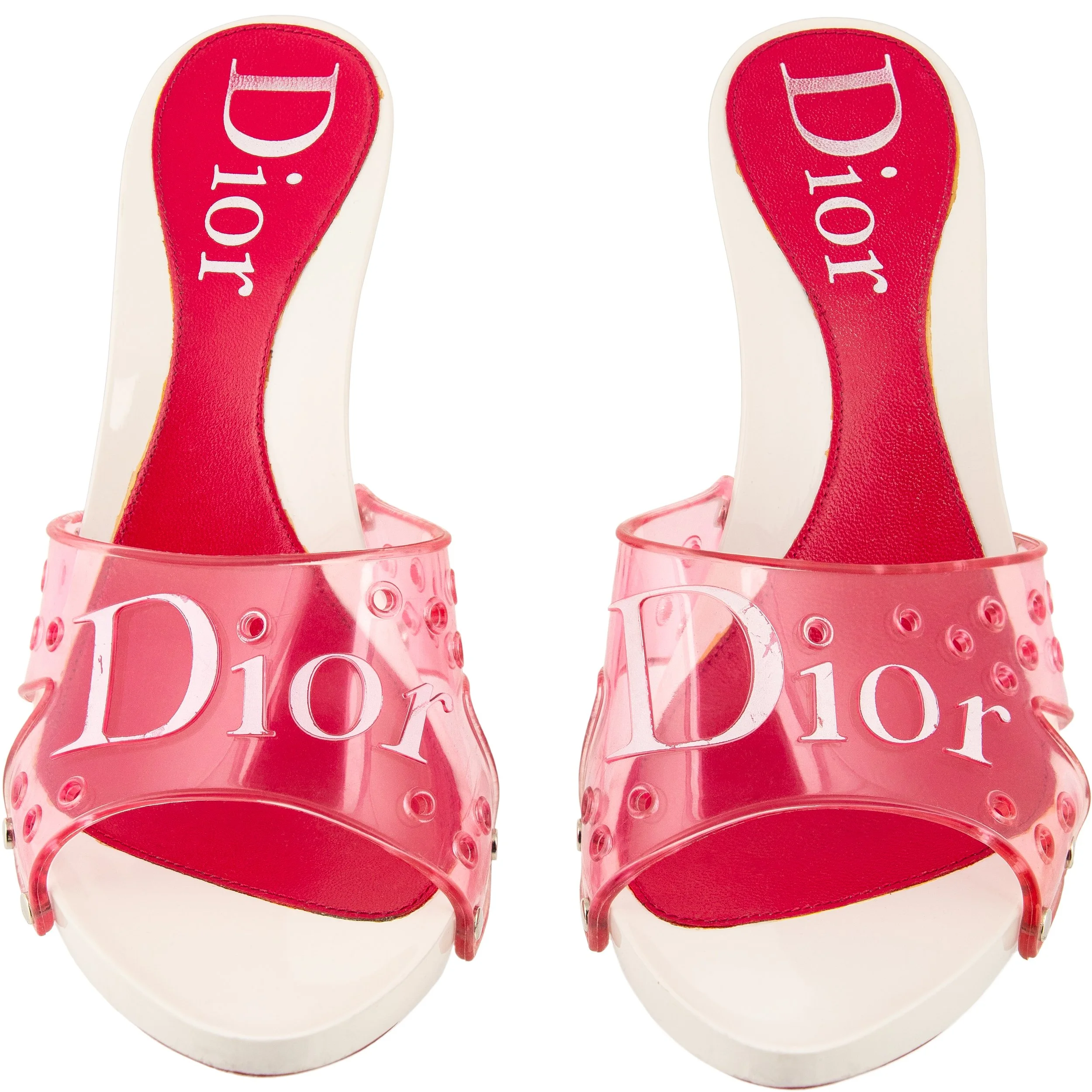 Christian Dior | Jelly Logo Platform Sandals