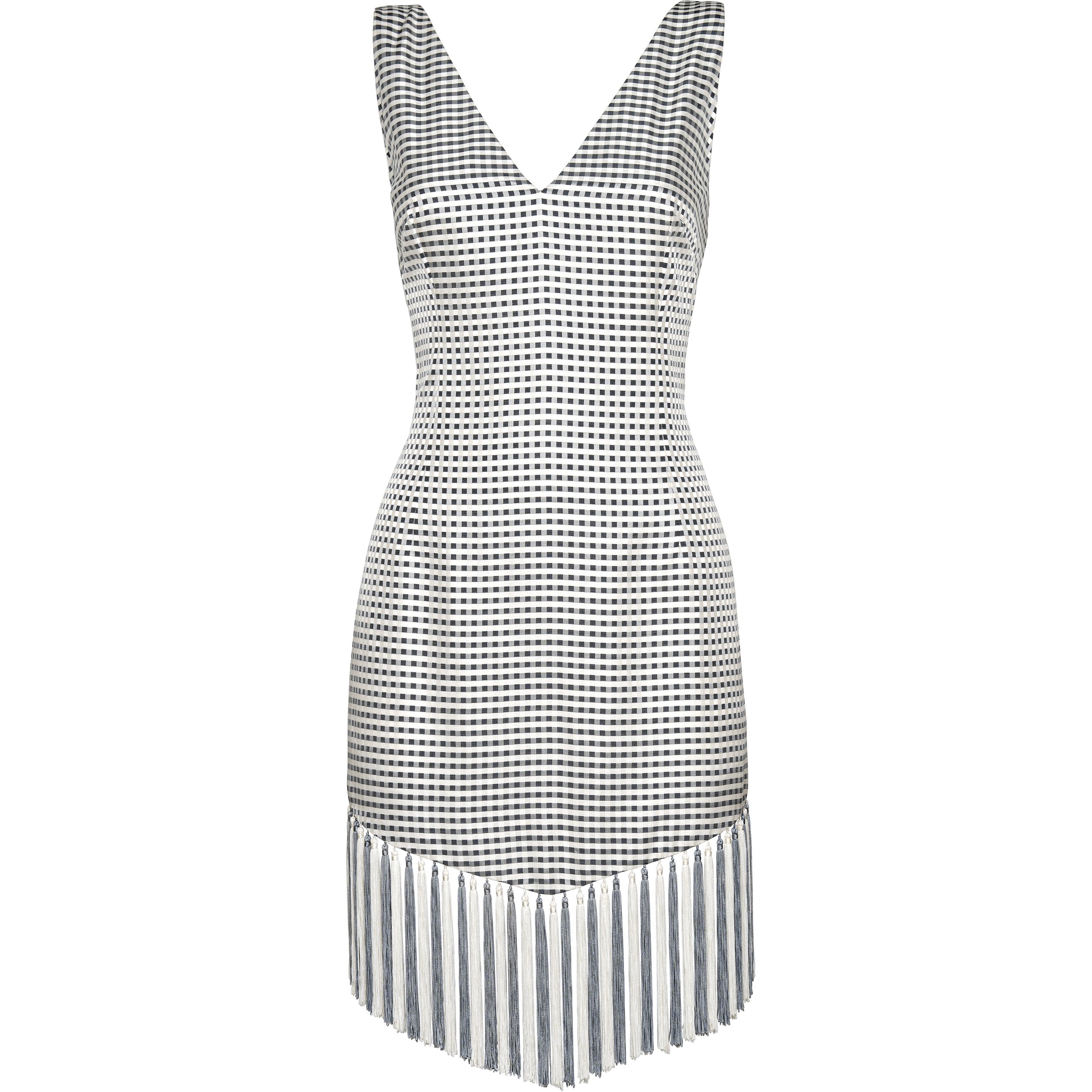 Givenchy | Spring 1998 Runway Tassel Dress