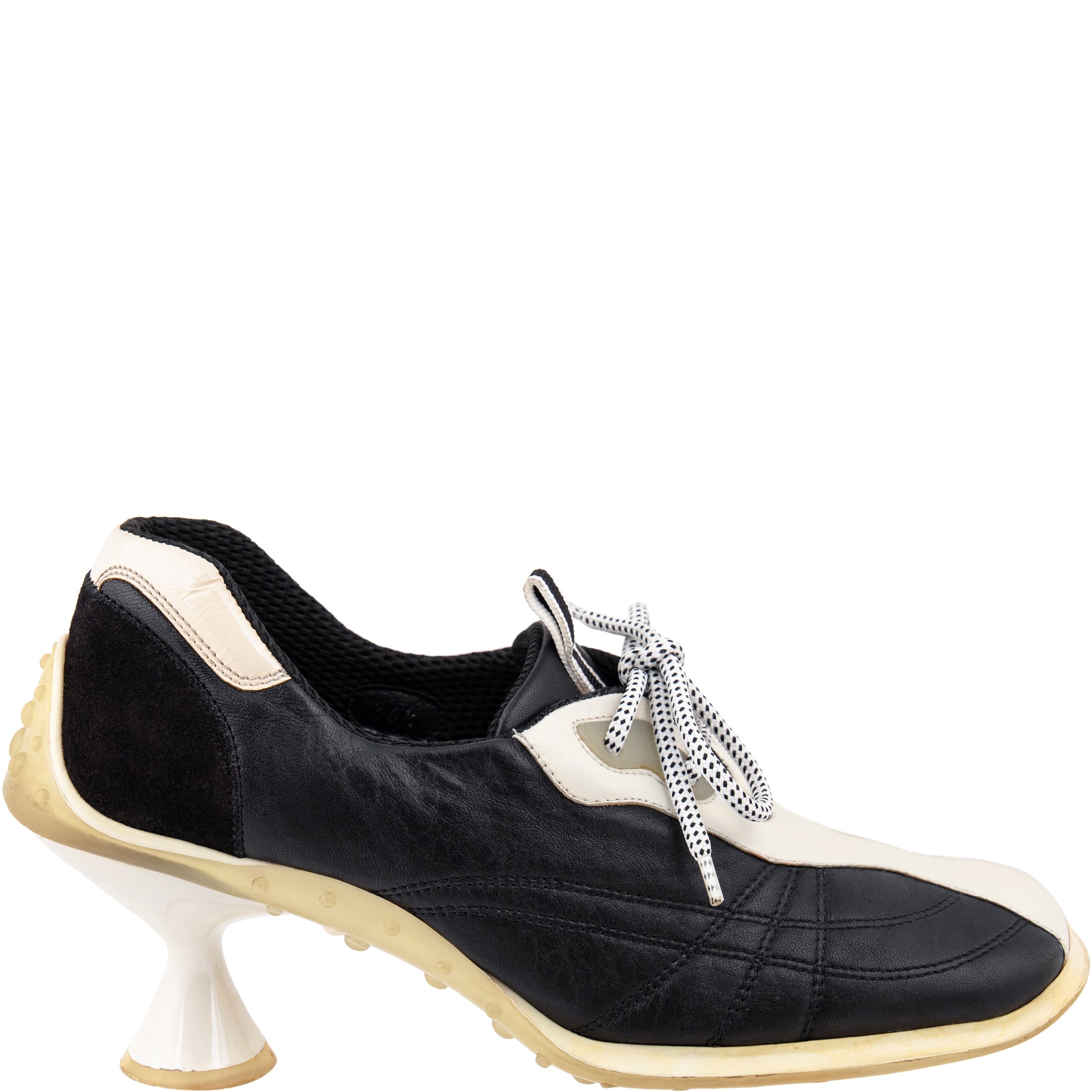 Miu Miu | Fall 1999 Runway Ad Campaign Lace-Up Rubber Bubble Heels