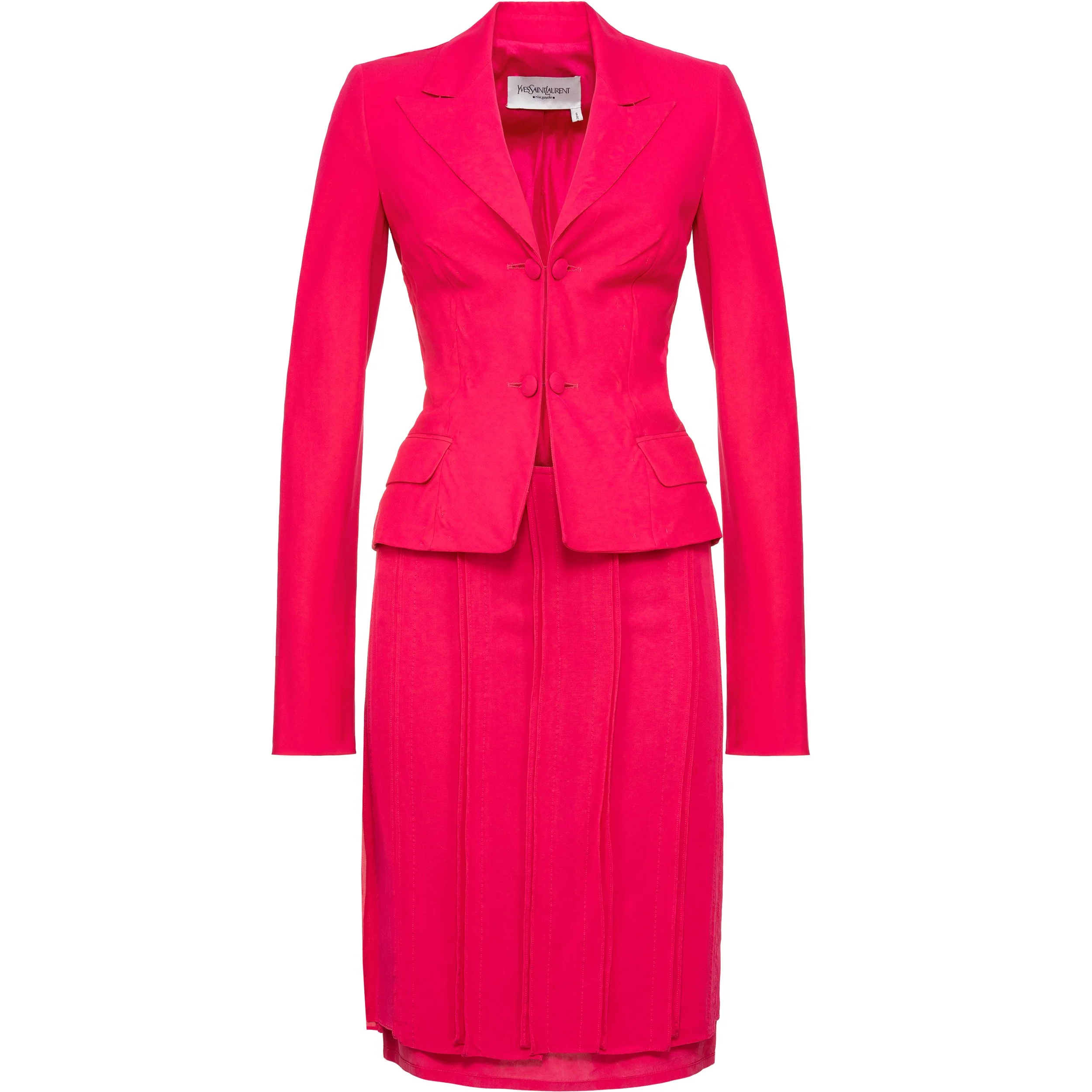 Yves Saint Laurent | Two-Piece Silk Suit