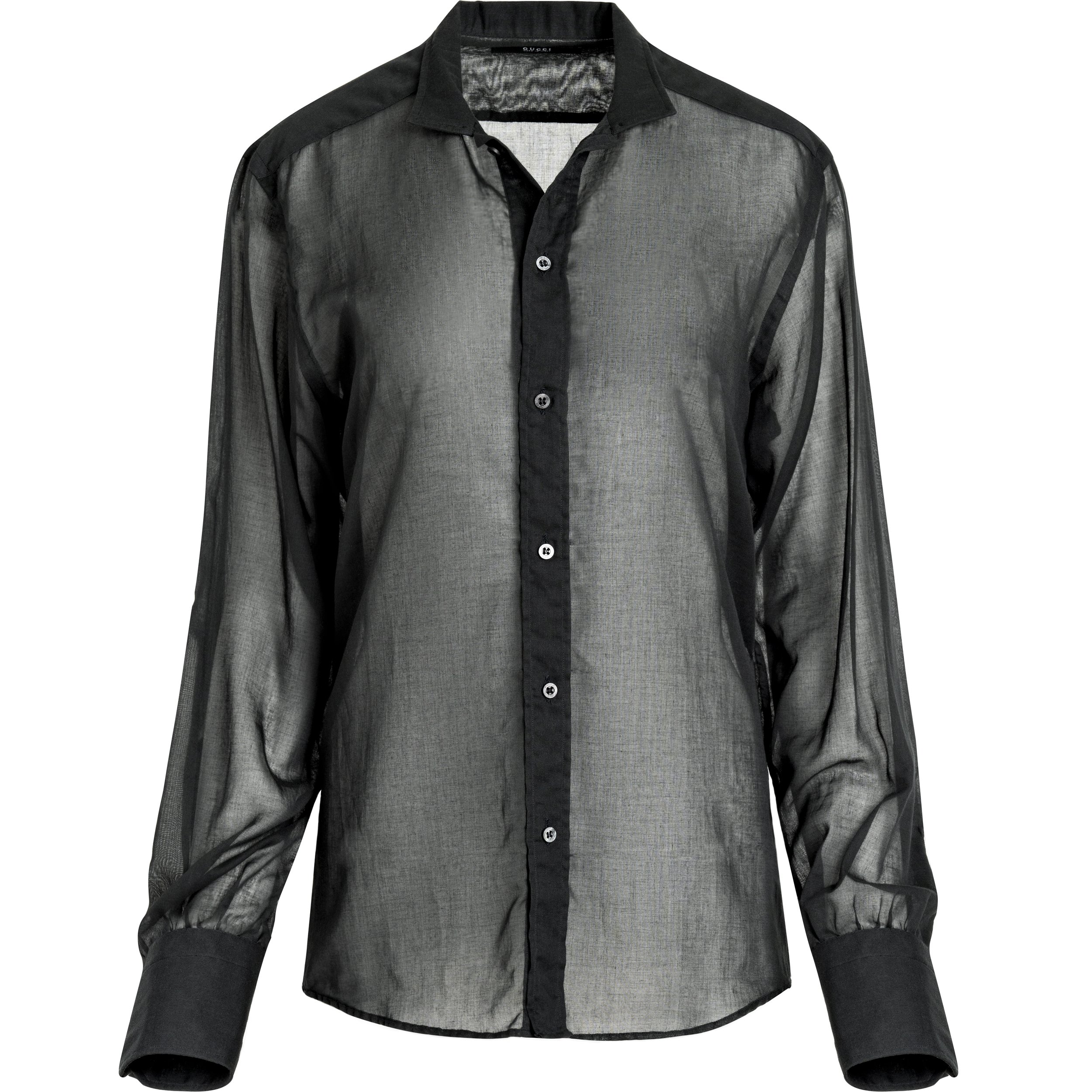 Gucci | Spring 1997 Silk Sheer Shirt