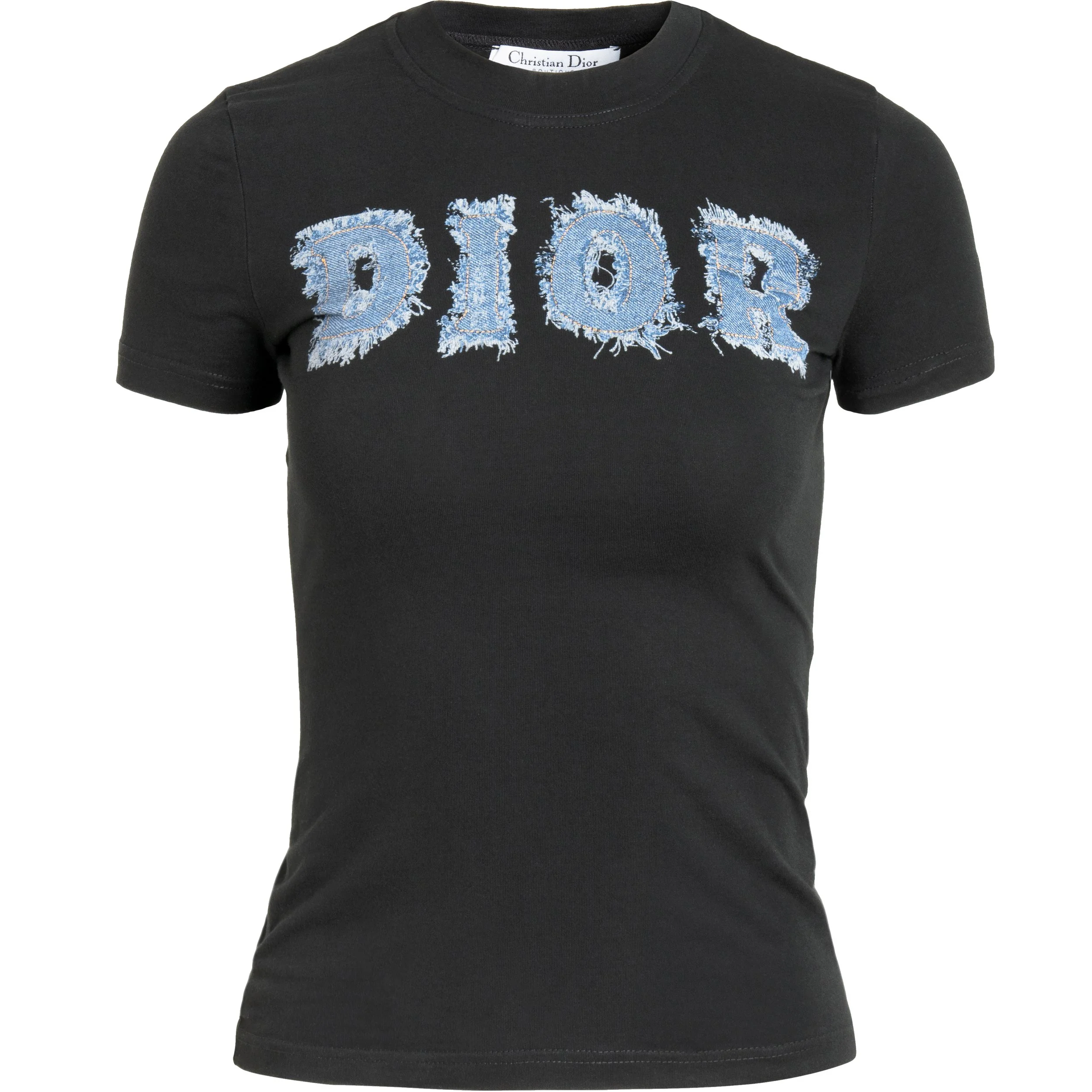 Christian Dior | Denim Printed Top